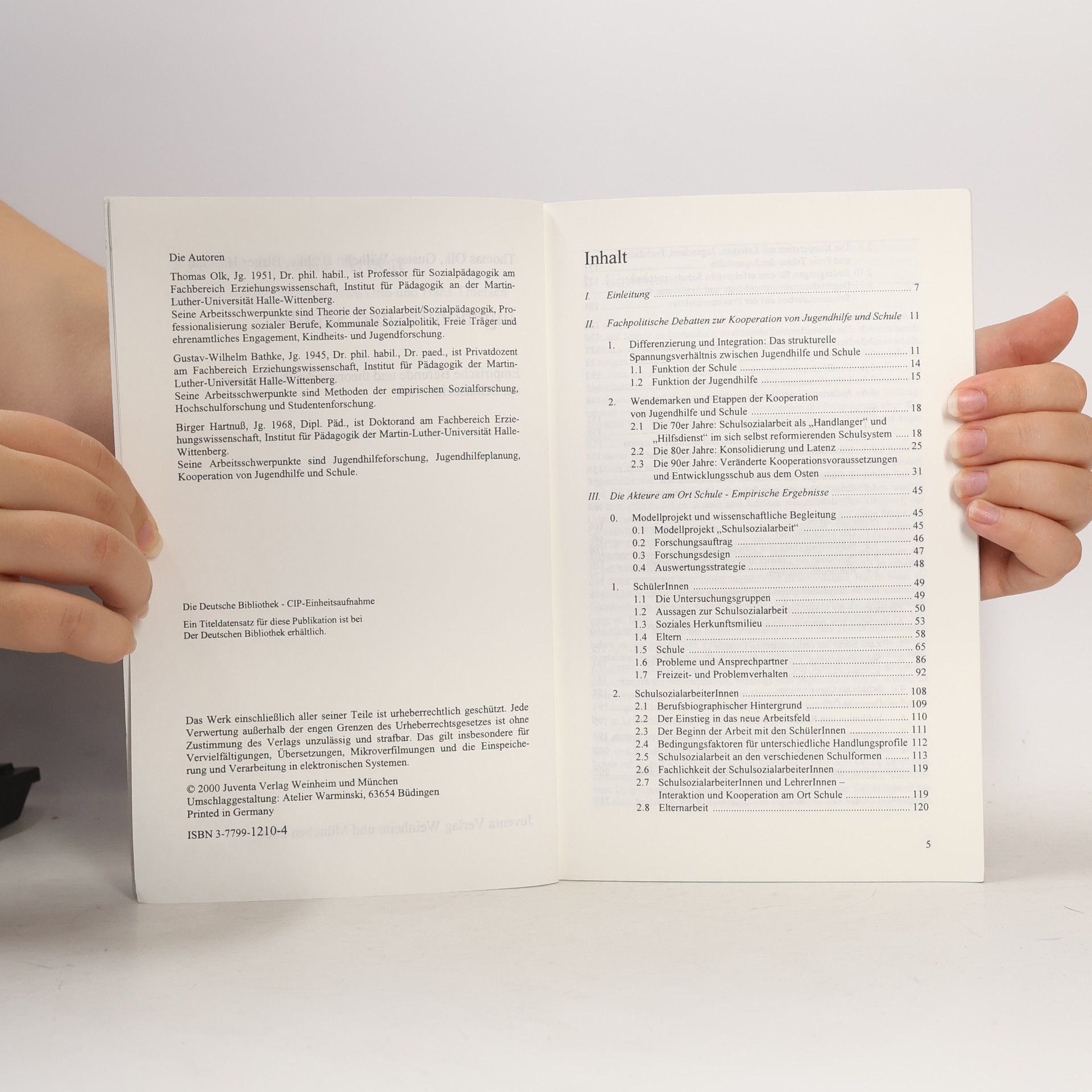 Thomas Olk Edition Soziale Arbeit: Jugendhilfe und Schule