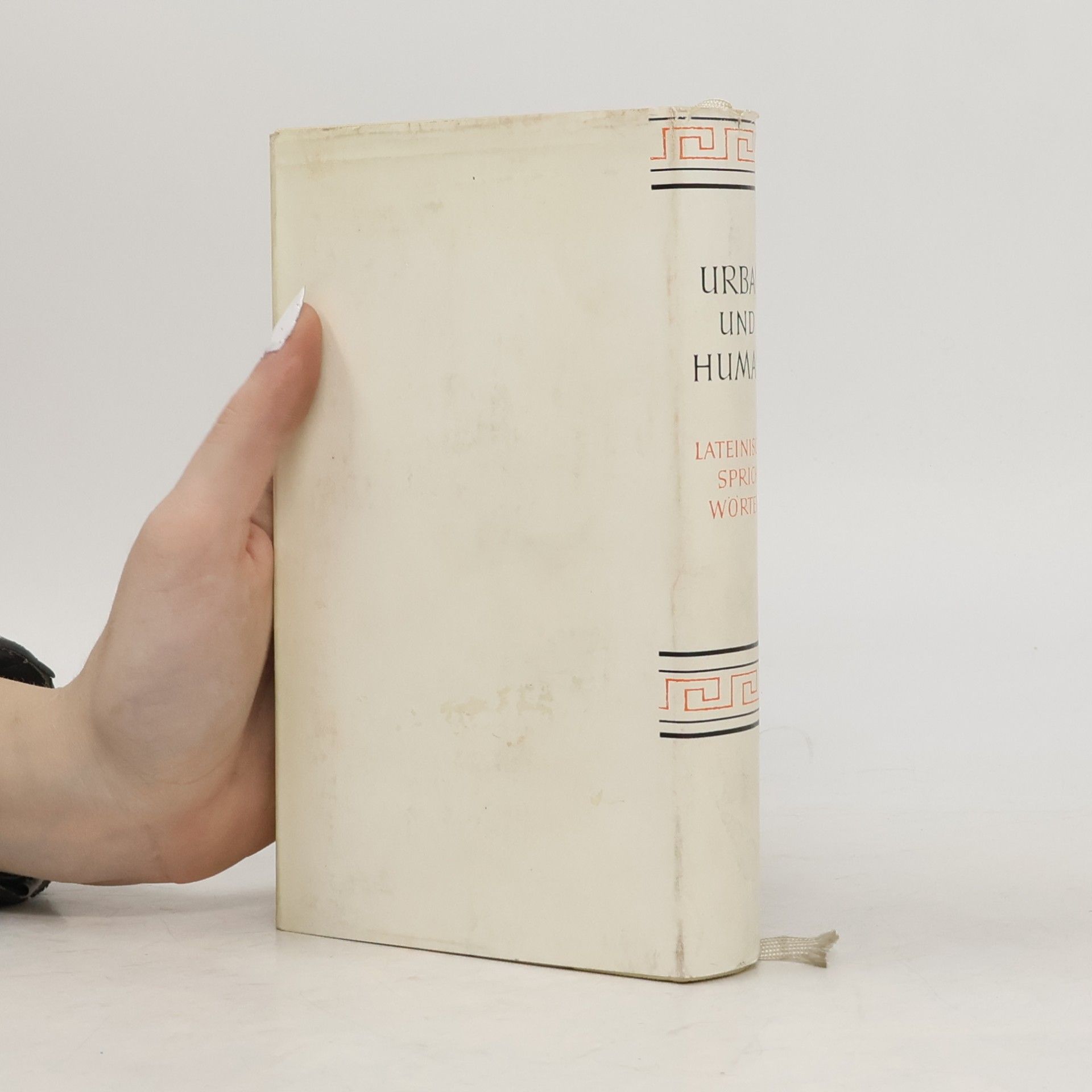 Heinrich G. Reichert Urban und Human: Gedanken über lateinische Sprichwörter.