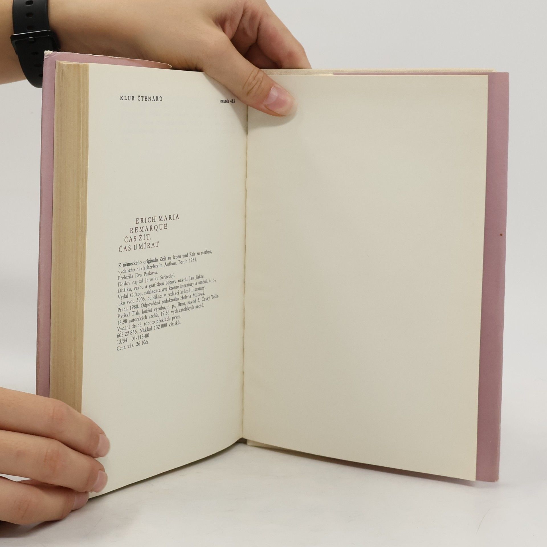 Erich Maria Remarque Čas žít, čas umírat