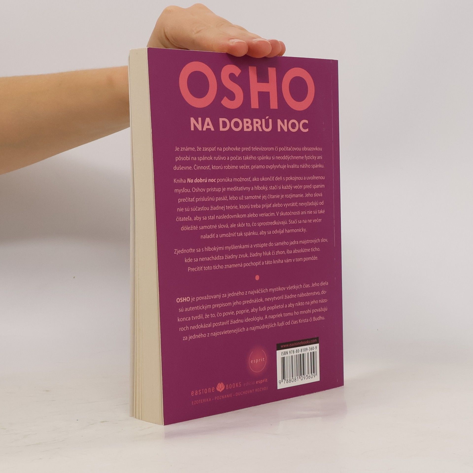 Osho Na dobrú noc - 365 uvoľňujúcich myšlienok na pokojný koniec dňa