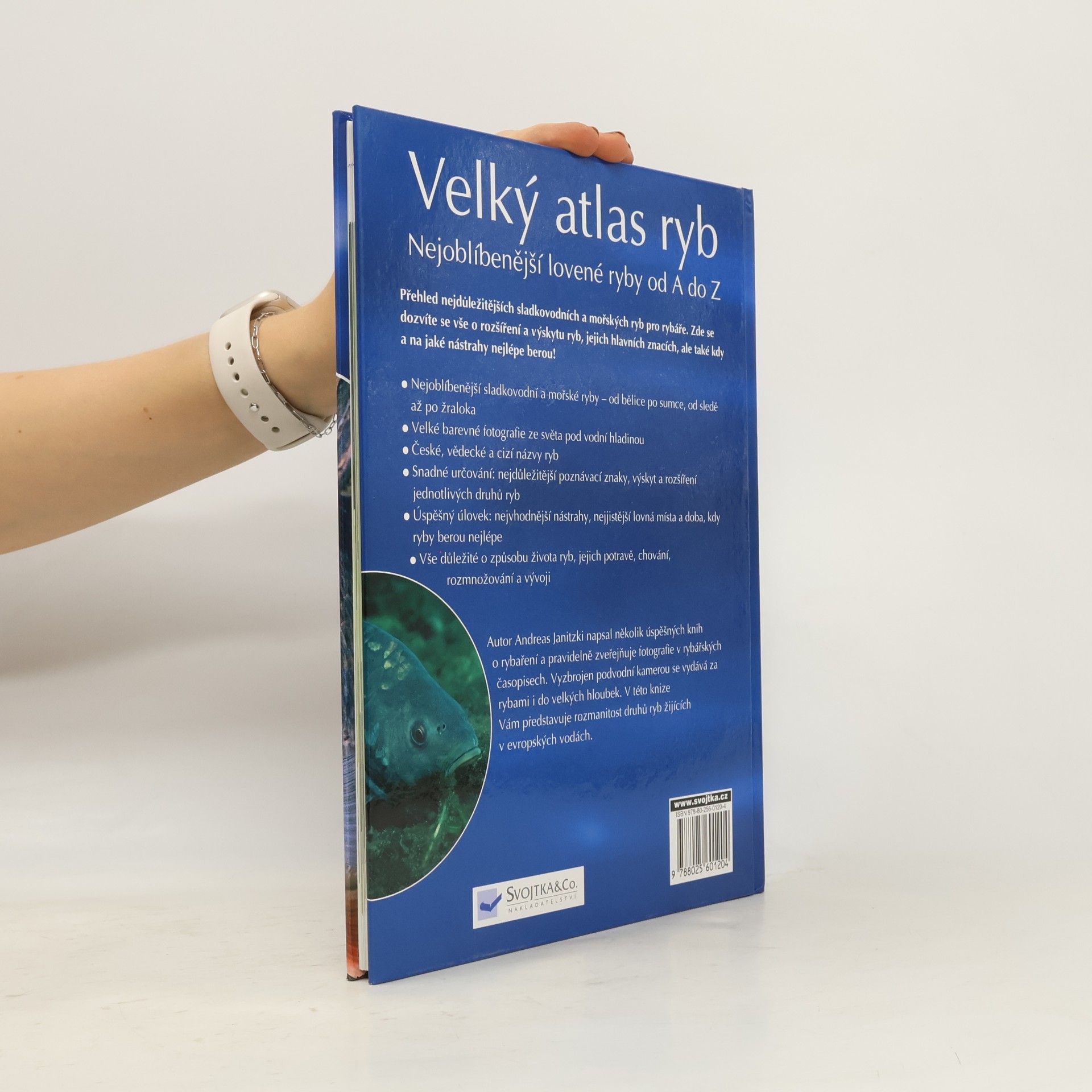 Andreas Janitzki Velký atlas ryb : nejoblíbenější lovené ryby od A do Z