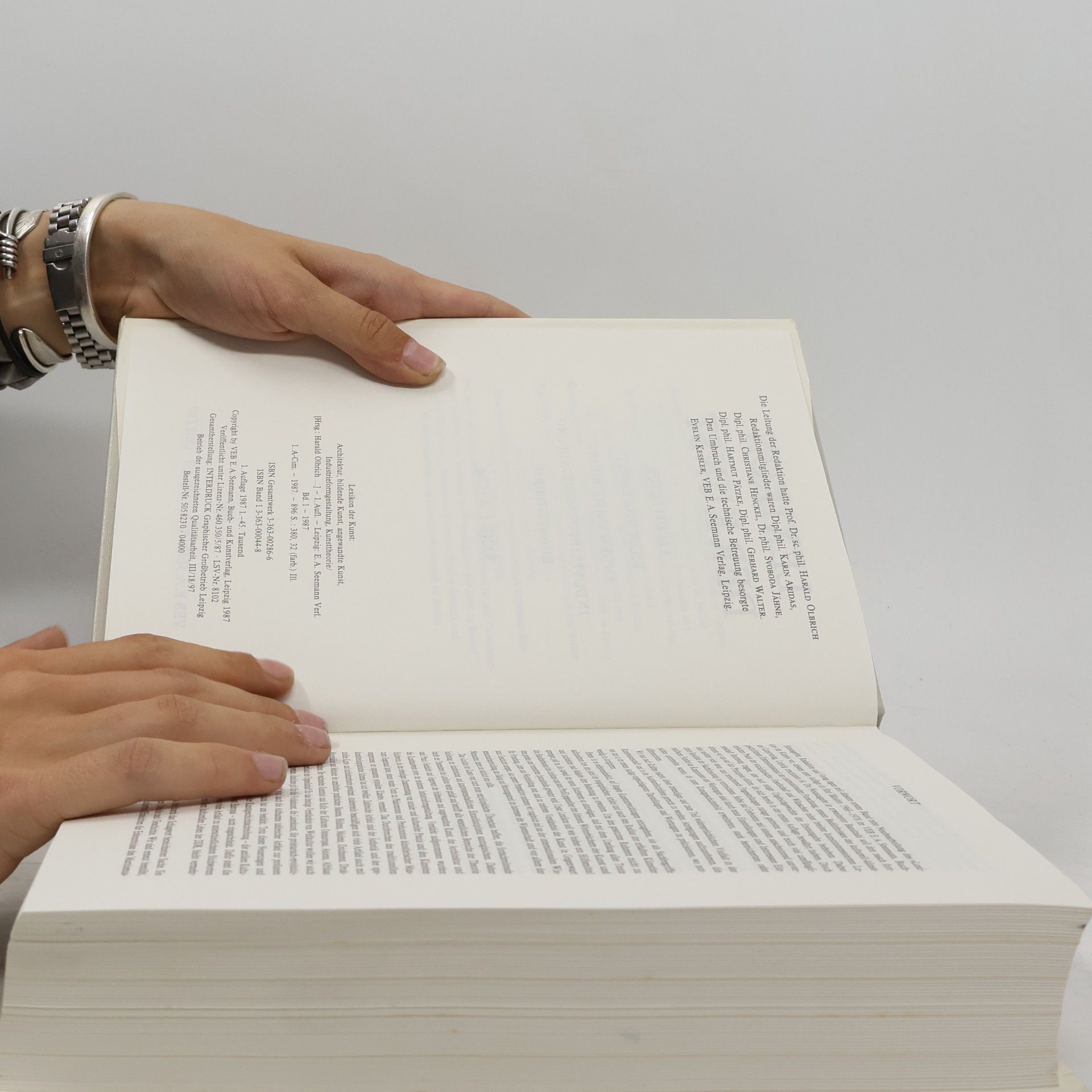 Autorenkollektiv Lexikon der Kunst I. A-Cim
