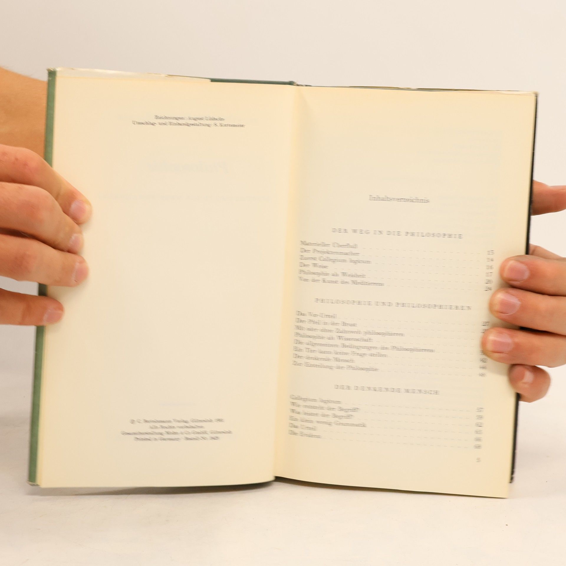 Karl Holzamer Philosophie