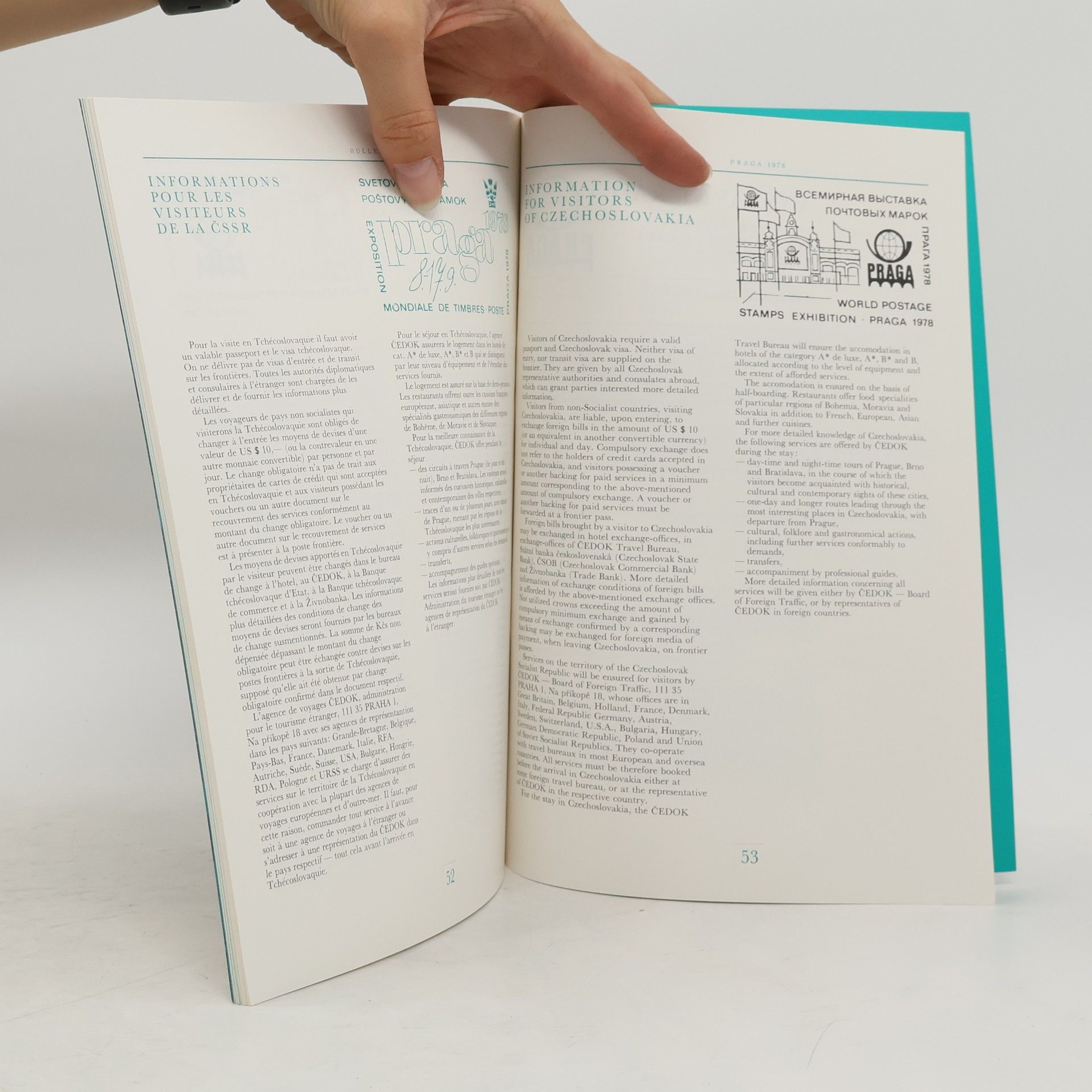 Kolektiv autorů Bulletin 3. Světová výstava poštovních známek 1978