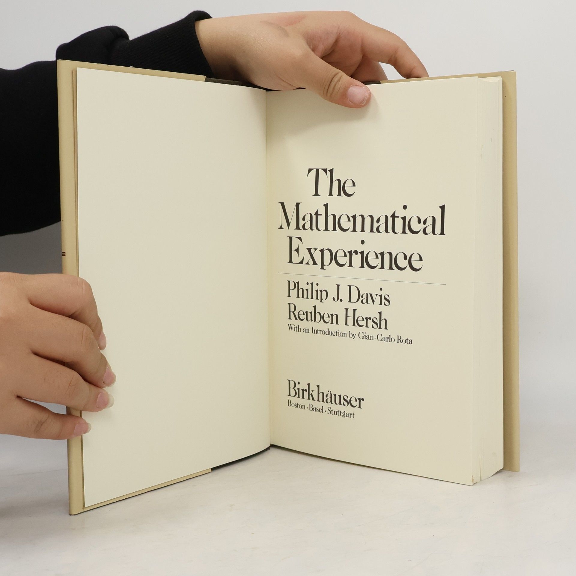 Philip Davis The Mathematical Experience