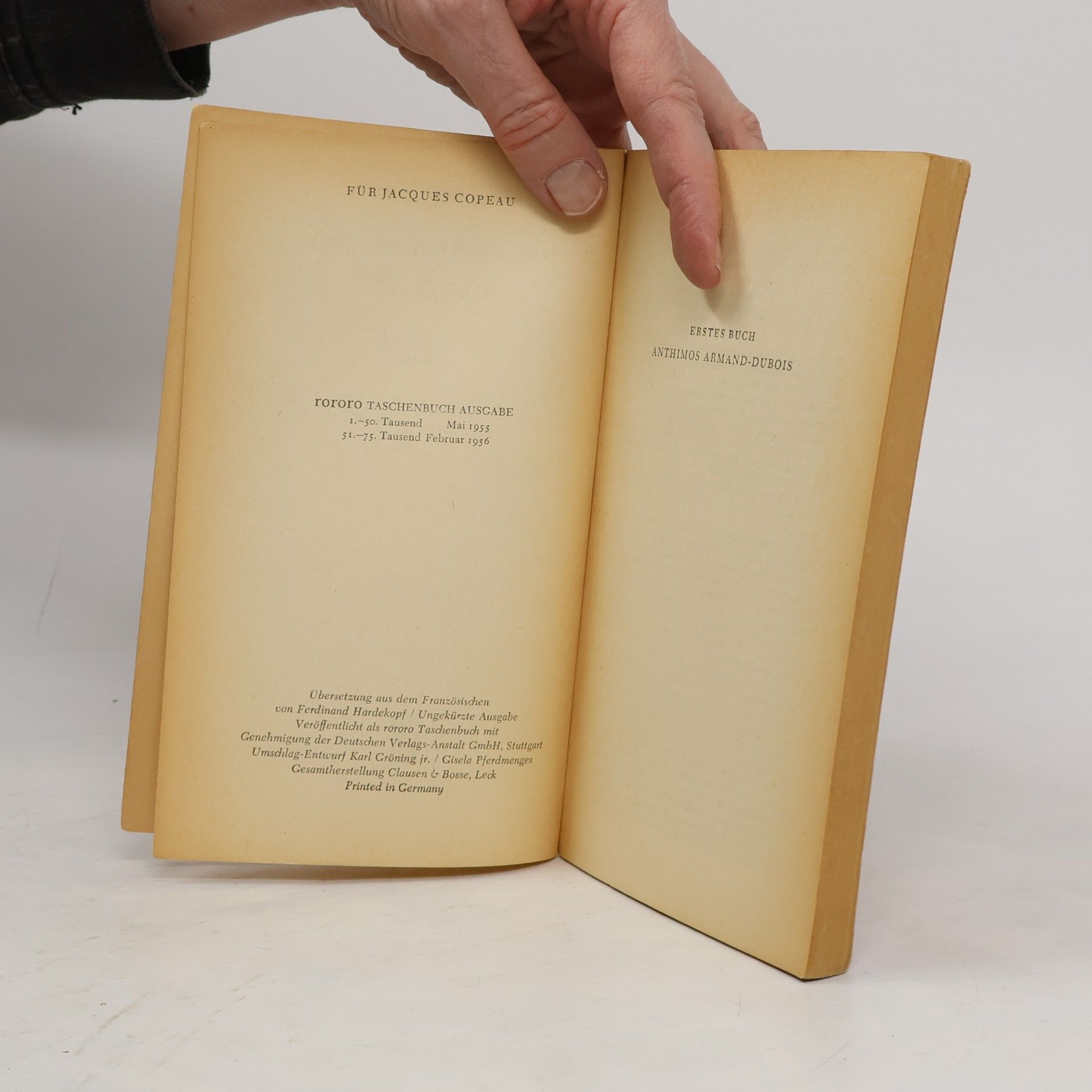 André Gide Die Verliese des Vatikan