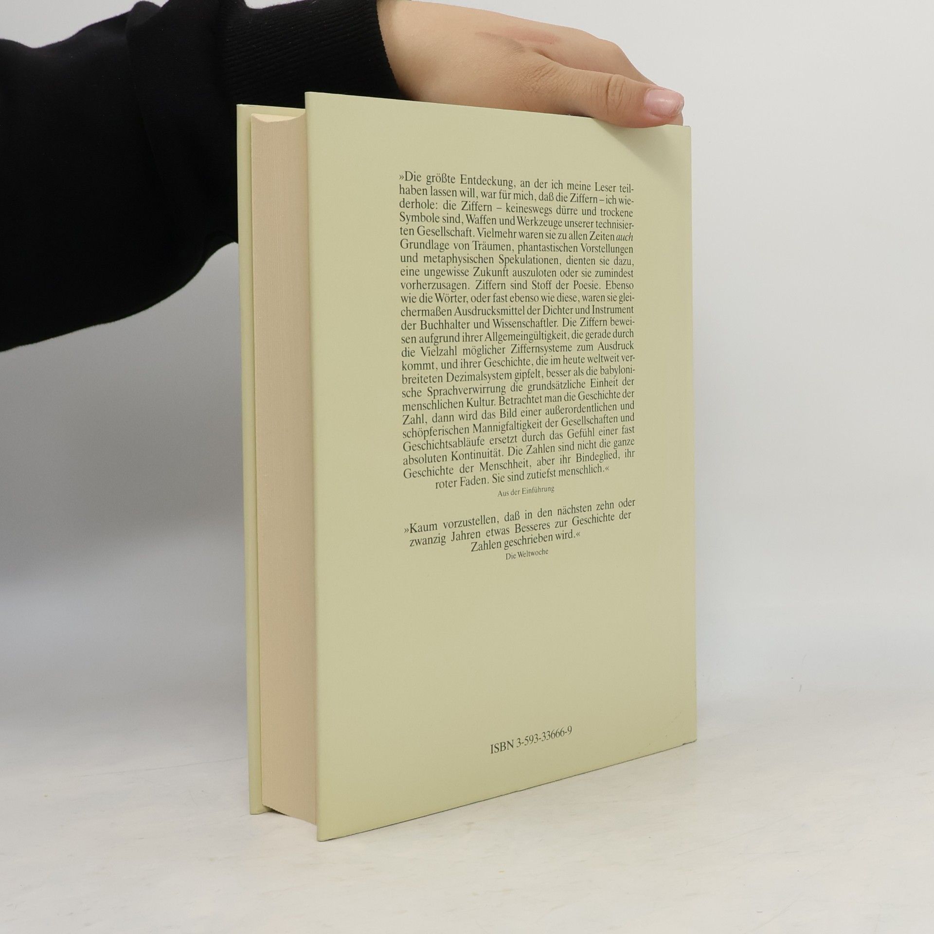 Georges Ifrah Universalgeschichte der Zahlen