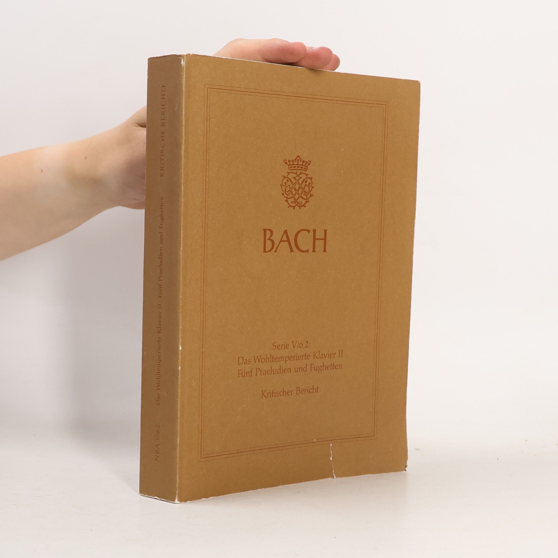 Bach Bach. Das Wohltemperierte Klavier II. Fünf Praeludien und Fughetten