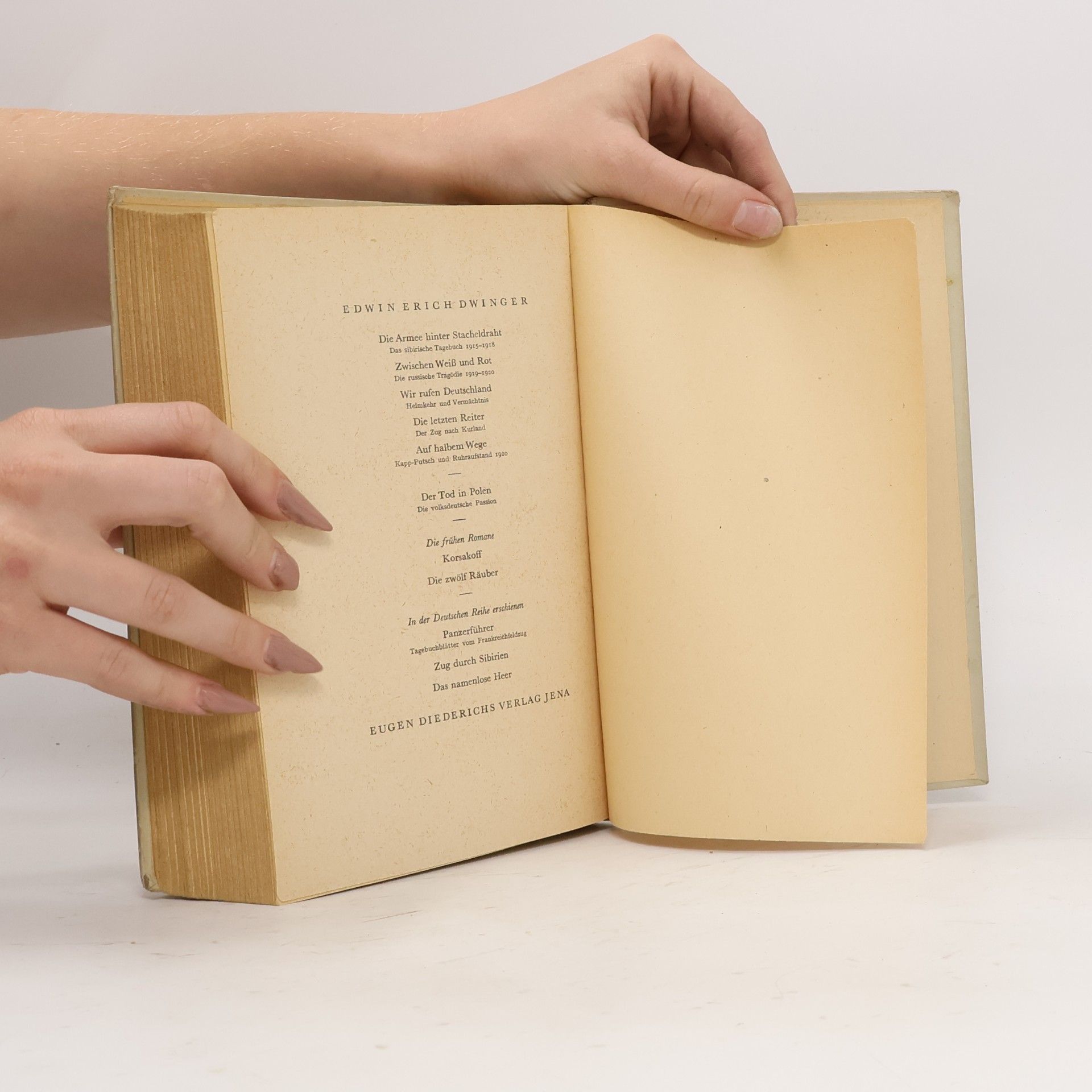 Edwin Erich Dwinger Die Armee hinter Stacheldraht : das sibirische Tagebuch