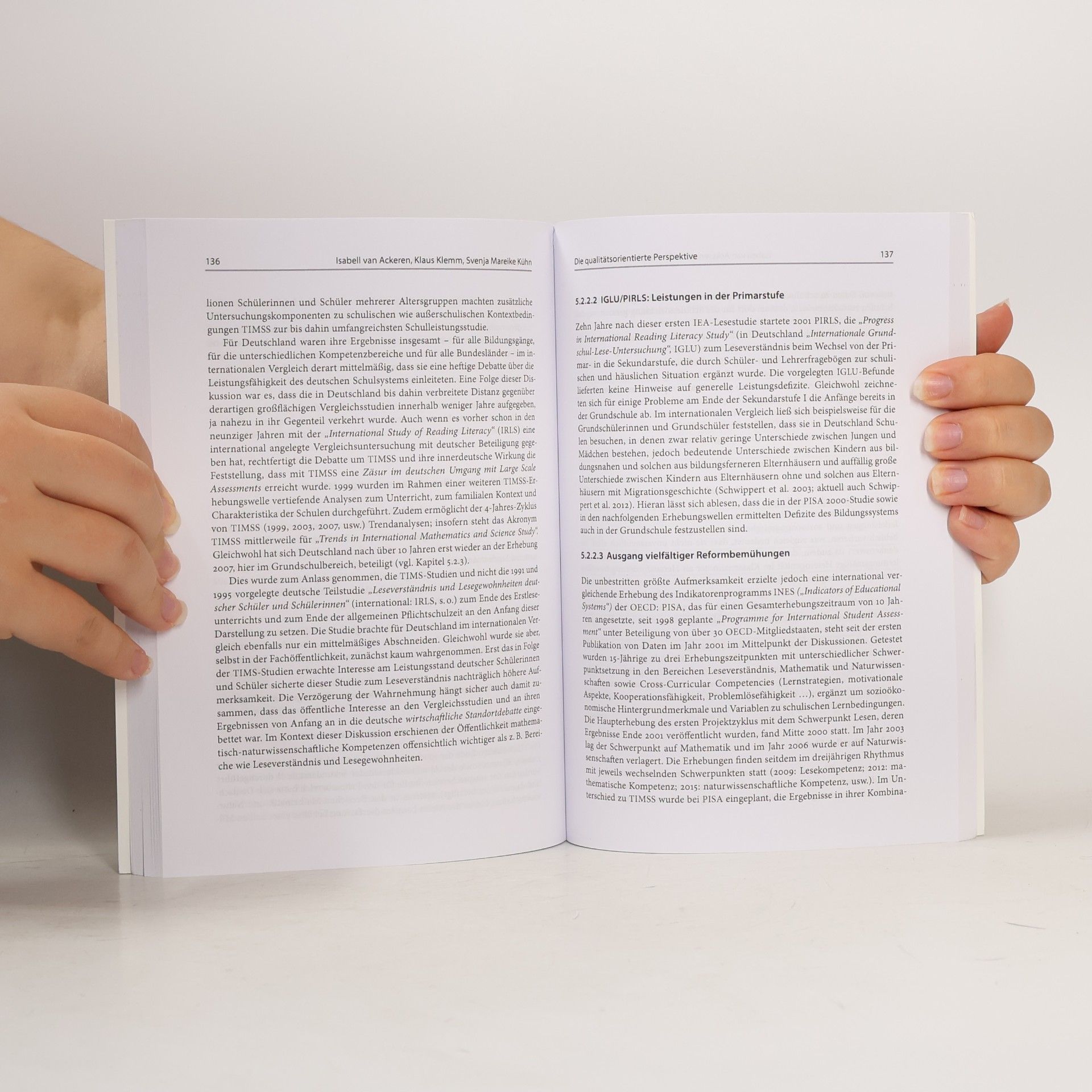 Isabell van Ackeren Mindl Entstehung, Struktur und Steuerung des deutschen Schulsystems