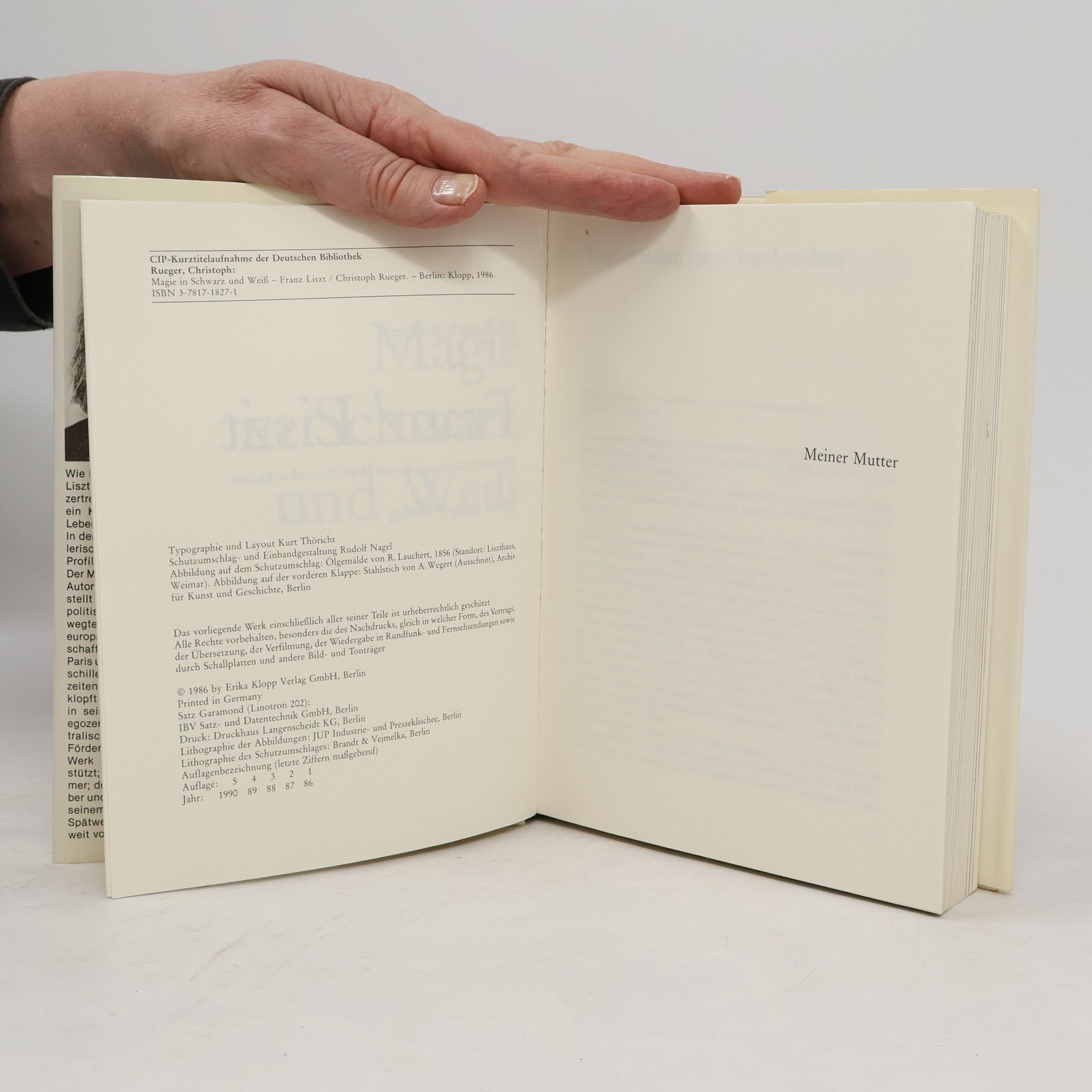 Christoph Rueger Magie in Schwarz und Weiss