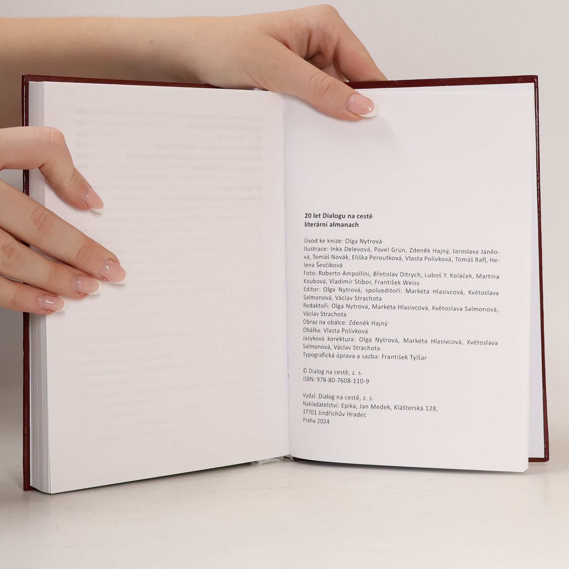 Inka Delevová 20 let Dialogu na cestě: literární almanach