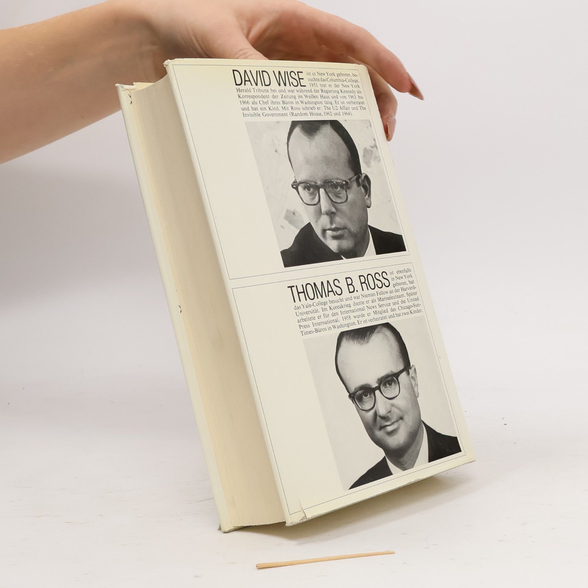 David Wise Das Spionage Establishment