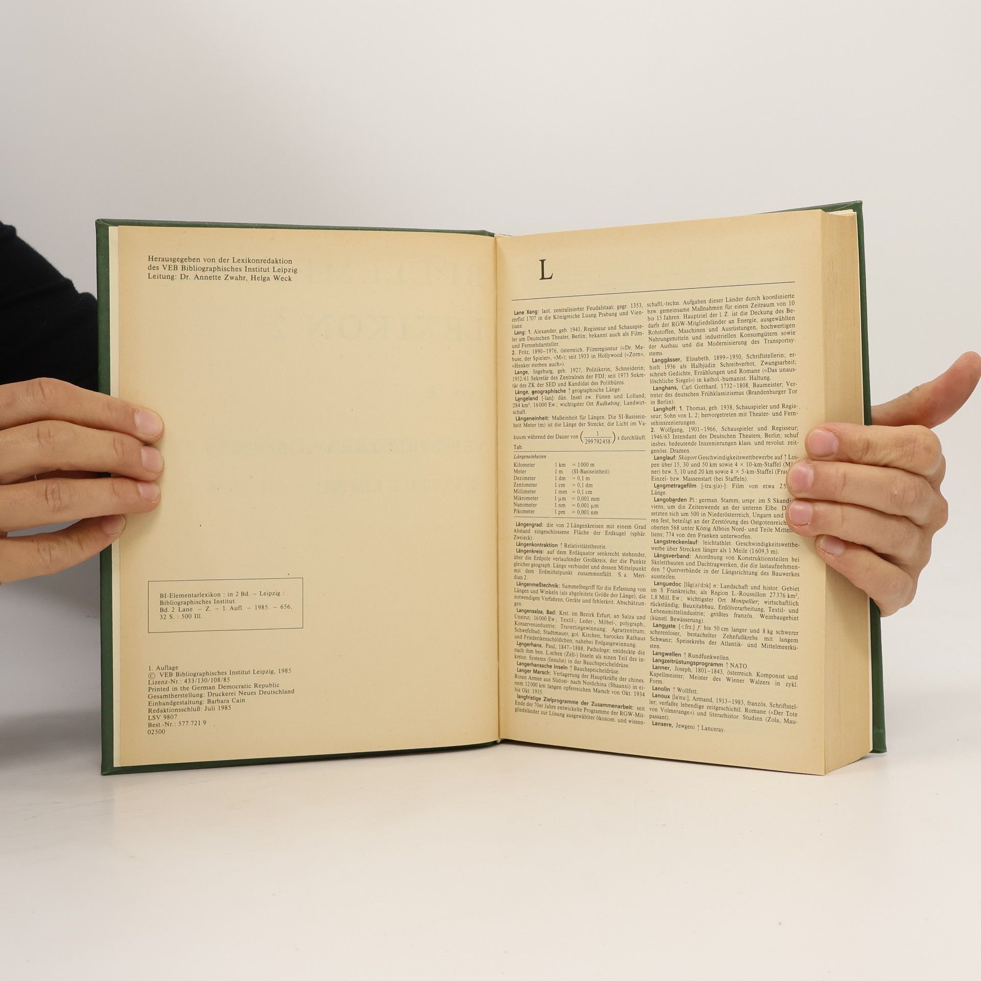 Various authors BI-Elementar Lexikon 2