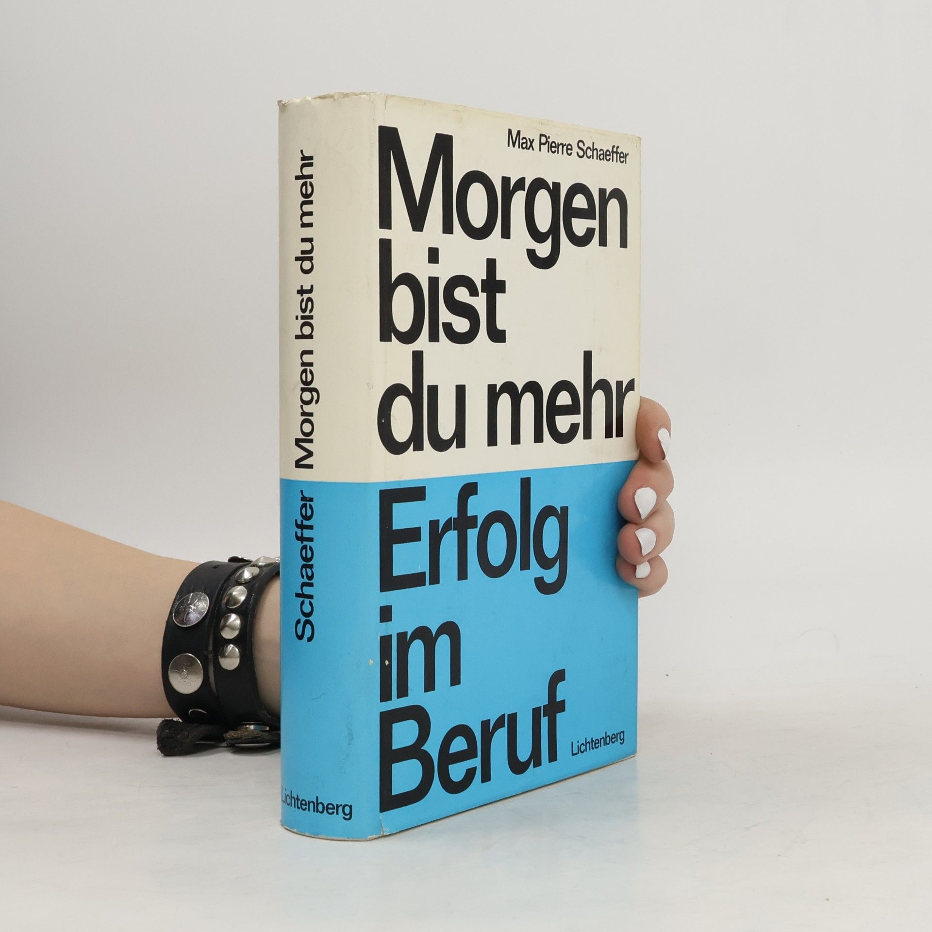 Max Pierre Schaeffer Morgen bist du mehr