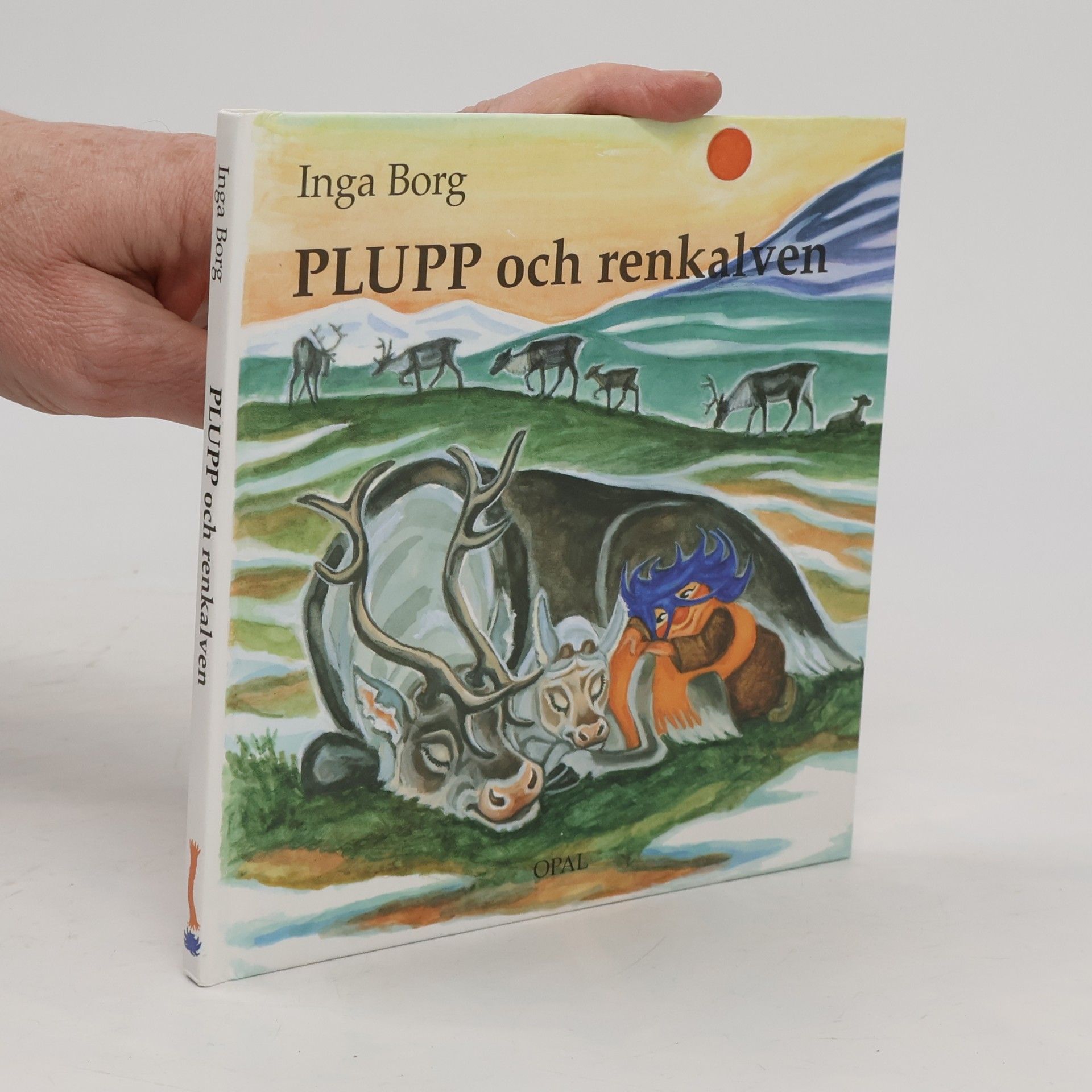 Inga Borg Plupp och renkalven