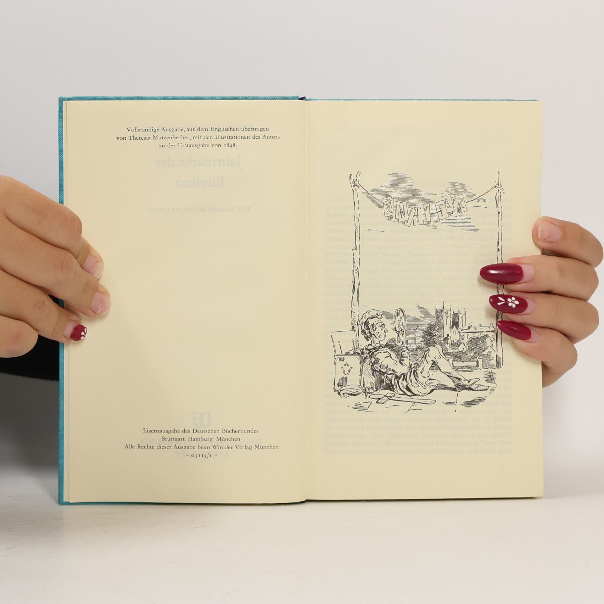 William Makepeace Thackeray Jahrmarkt der Eitelkeit