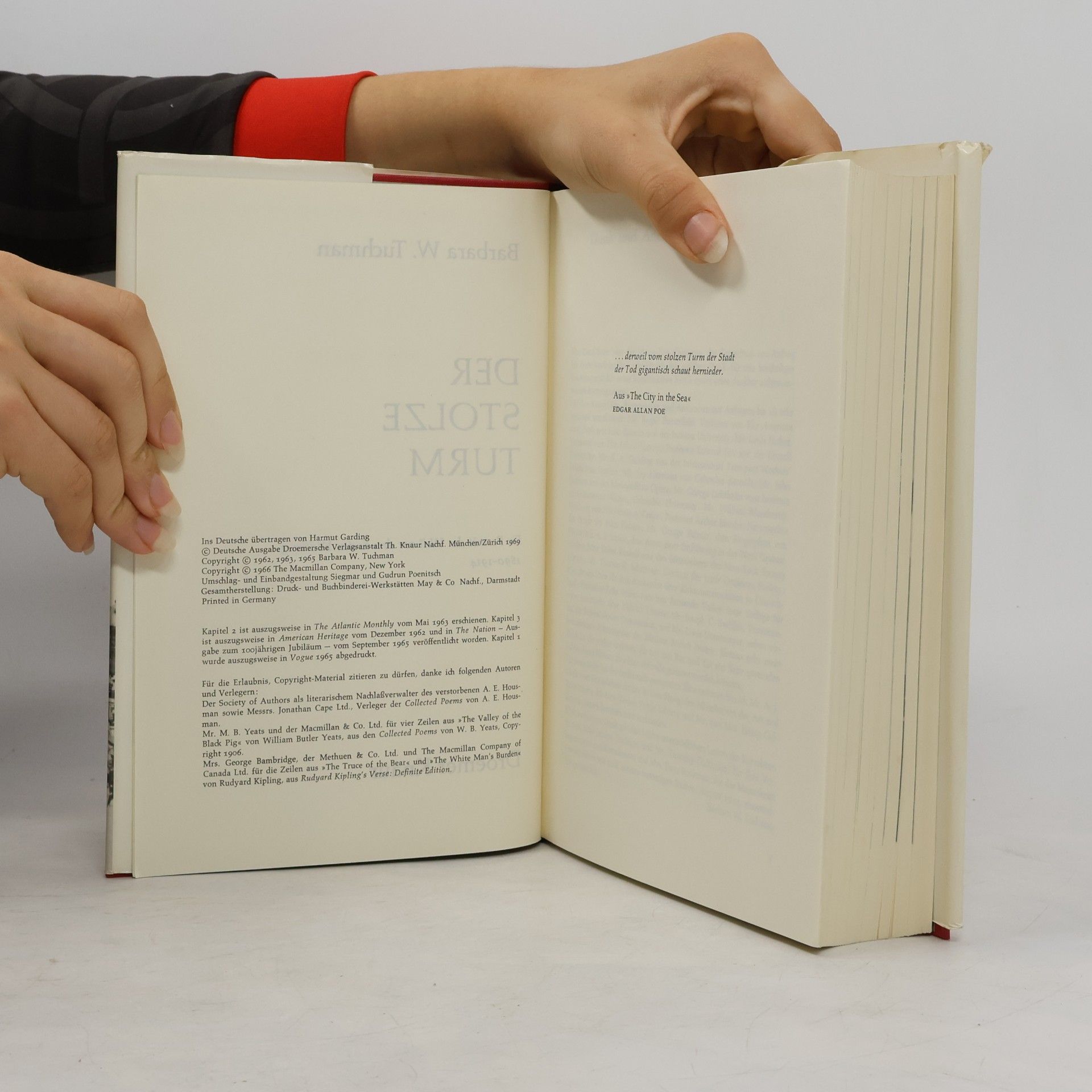 Barbara W. Tuchman Der stolze Turm