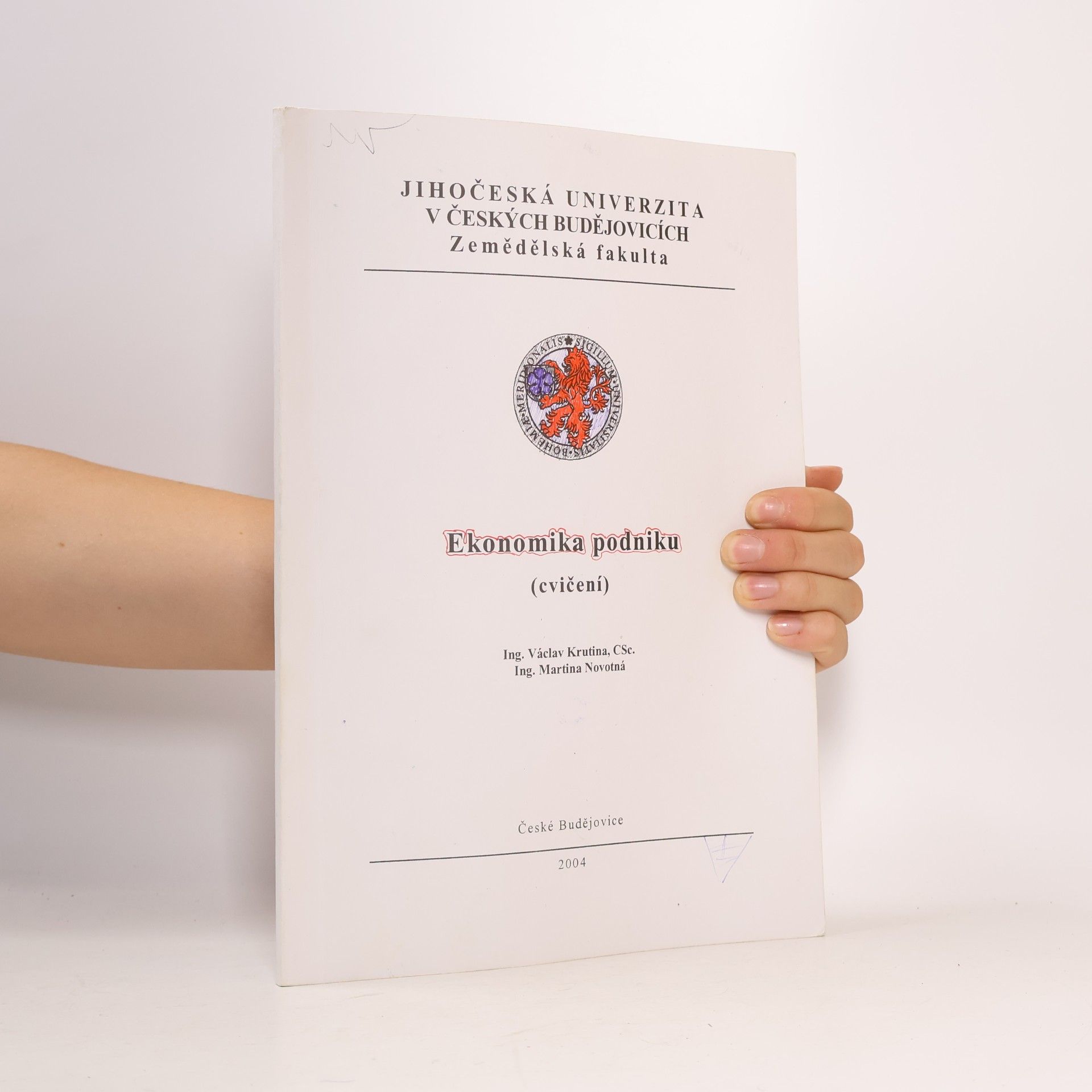 Václav Krutina Ekonomika podniku : (cvičení)