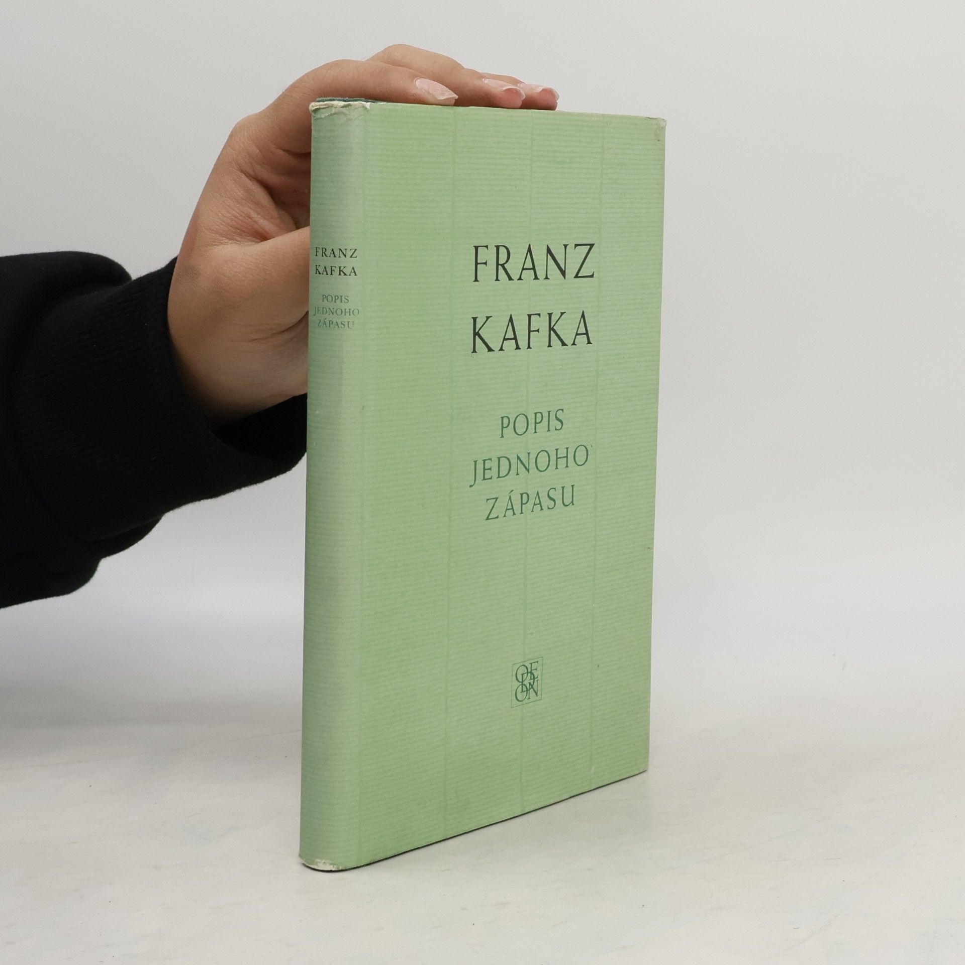 Franz Kafka Popis jednoho zápasu