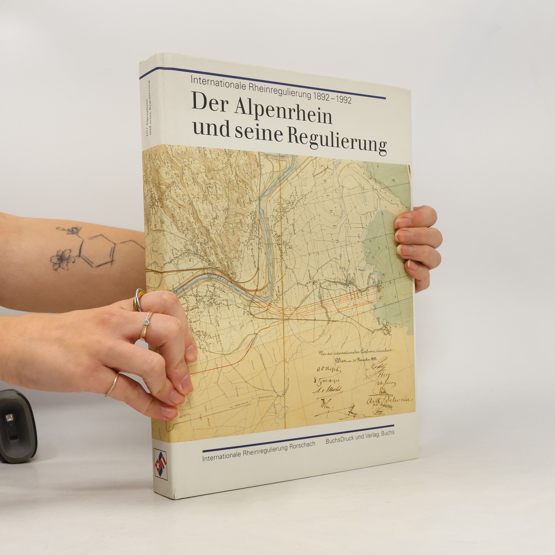 kolektiv Der Alpenrhein und seine Regulierung. Internationale Rheinregulierung 1892-1992