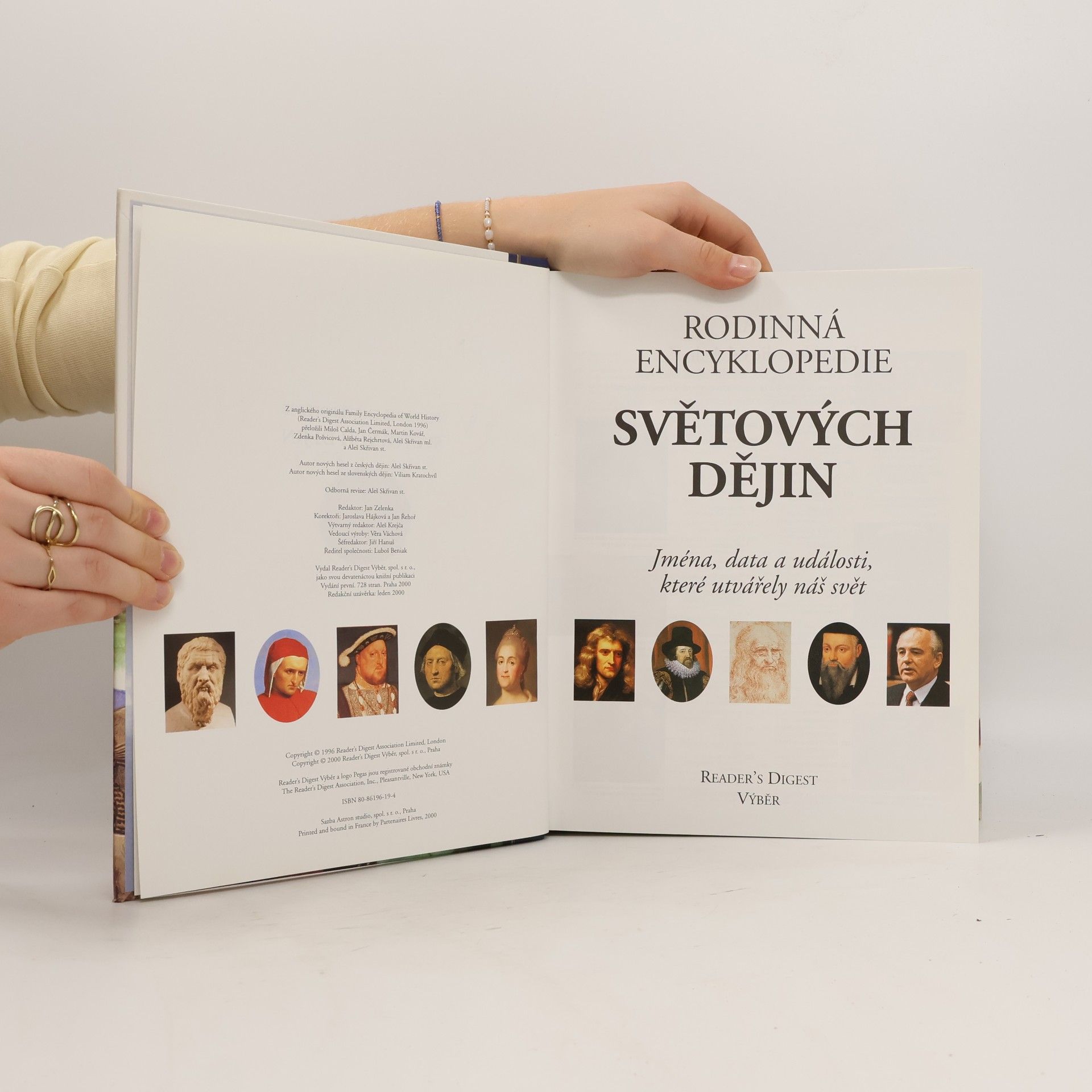 Miloš Calda Rodinná encyklopedie světových dějin