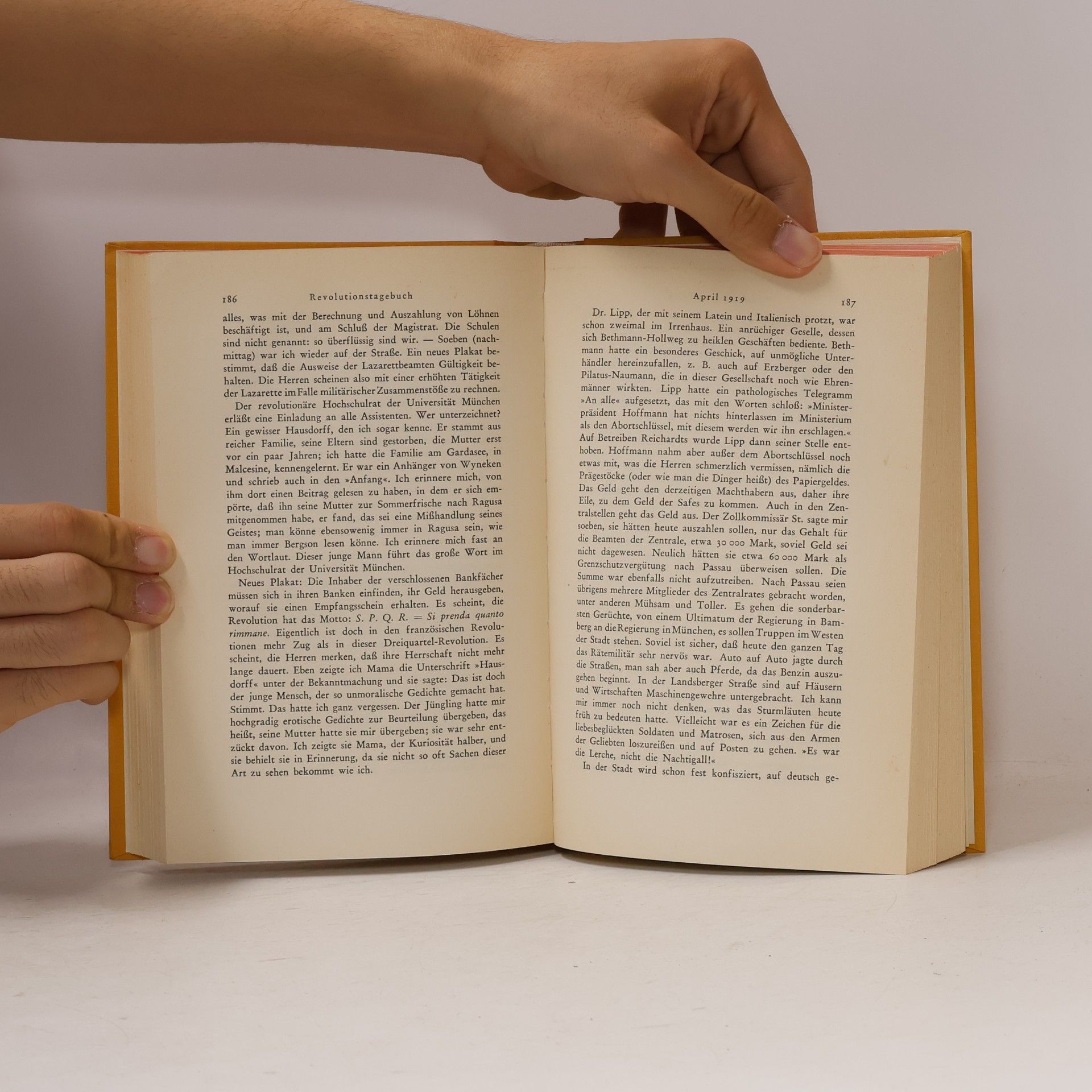 Josef Hofmiller Revolutions Tagebuch