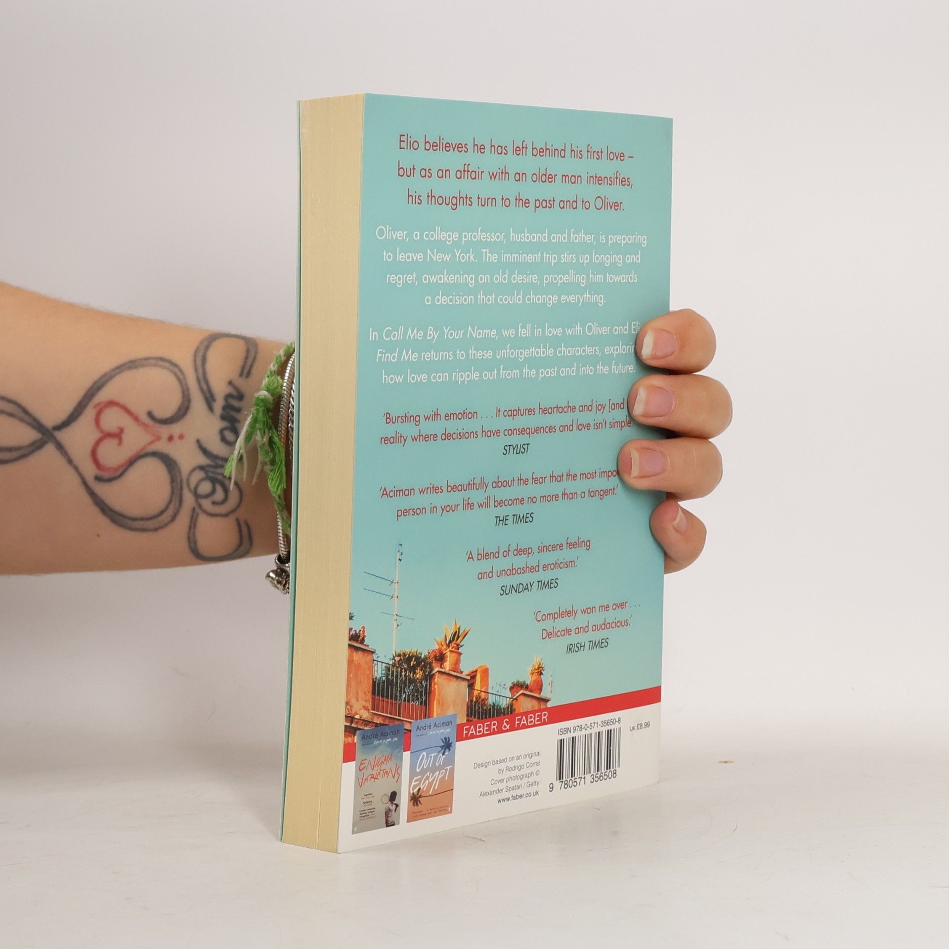 André Aciman Find me