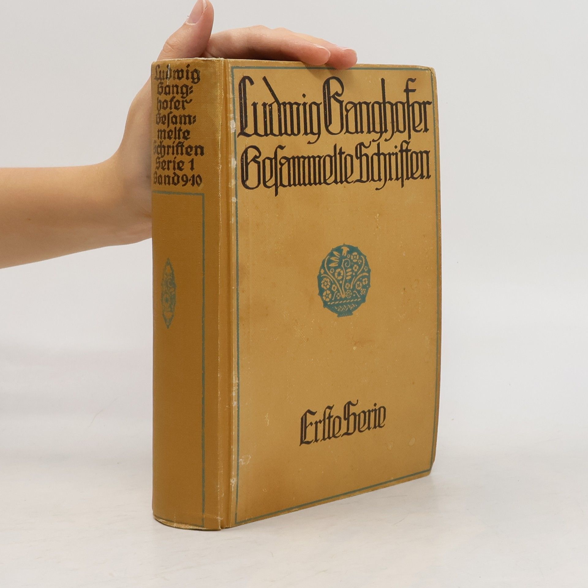 Ludwig Ganghofer Gesammelte Schriften 3. Band 9-10
