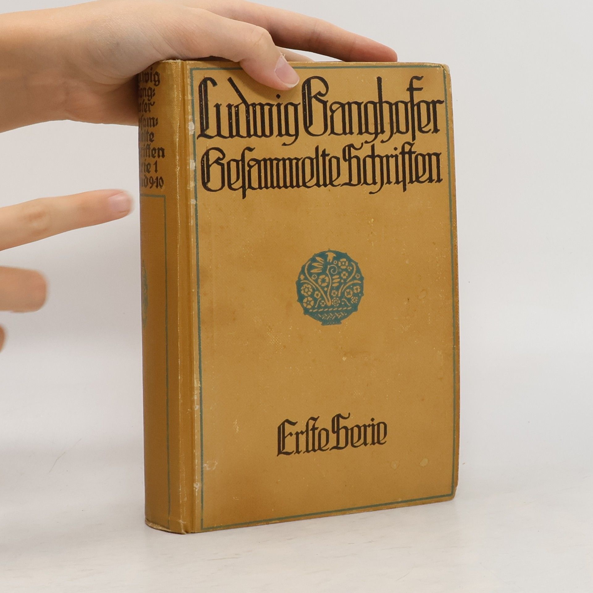 Ludwig Ganghofer Gesammelte Schriften 3. Band 9-10