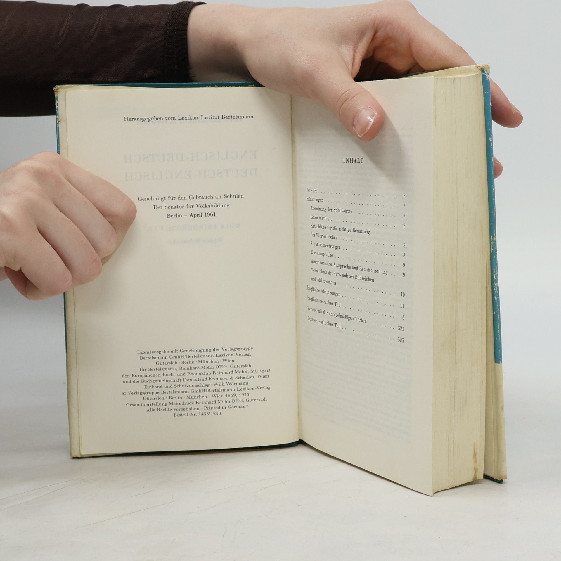 Friederich Wolf Wörterbuch Deutsch-Englisch, Englisch-Deutsch