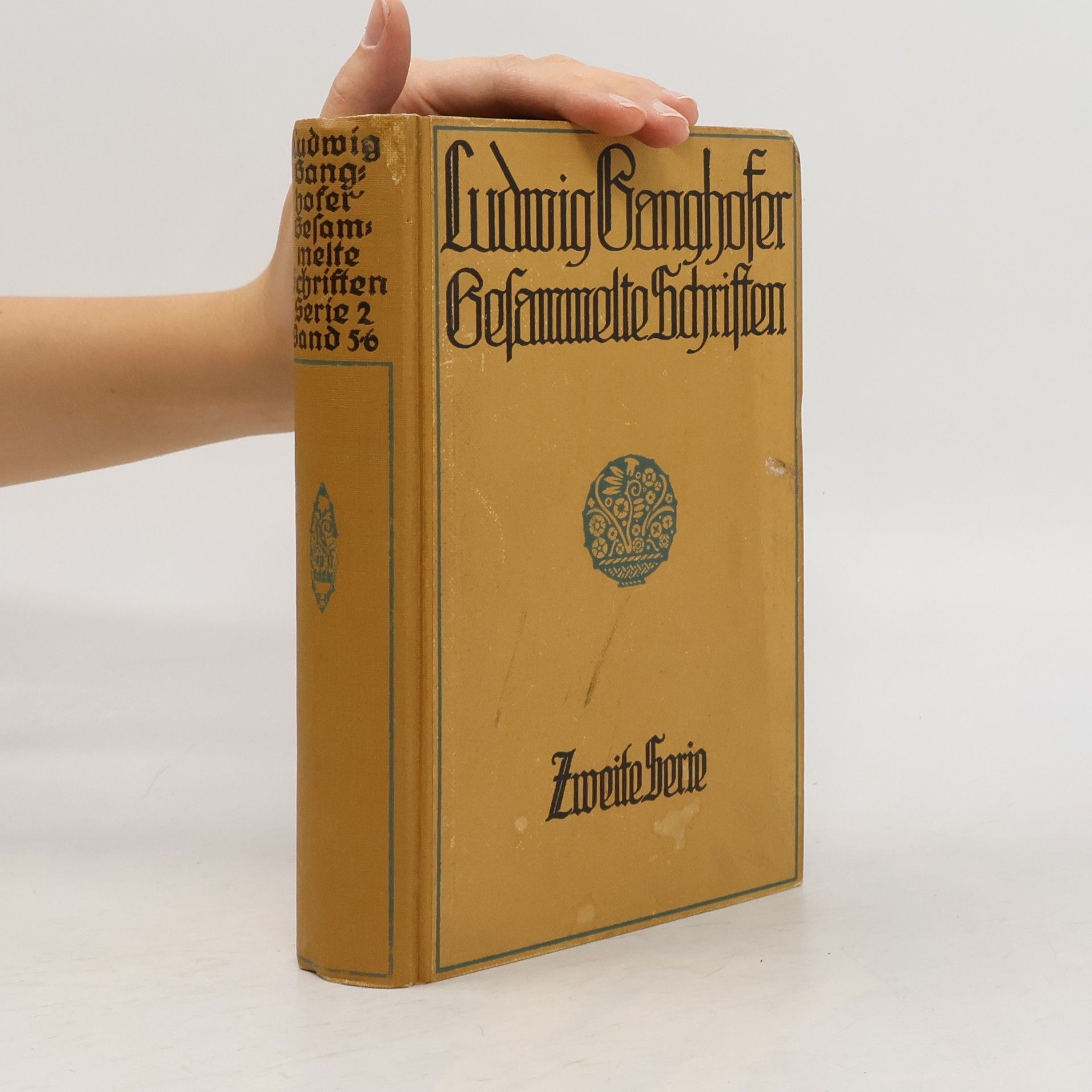 Ludwig Ganghofer Ludwig Ganghofer Gesammelte Schriften. Zweite Serie. Band 5-6