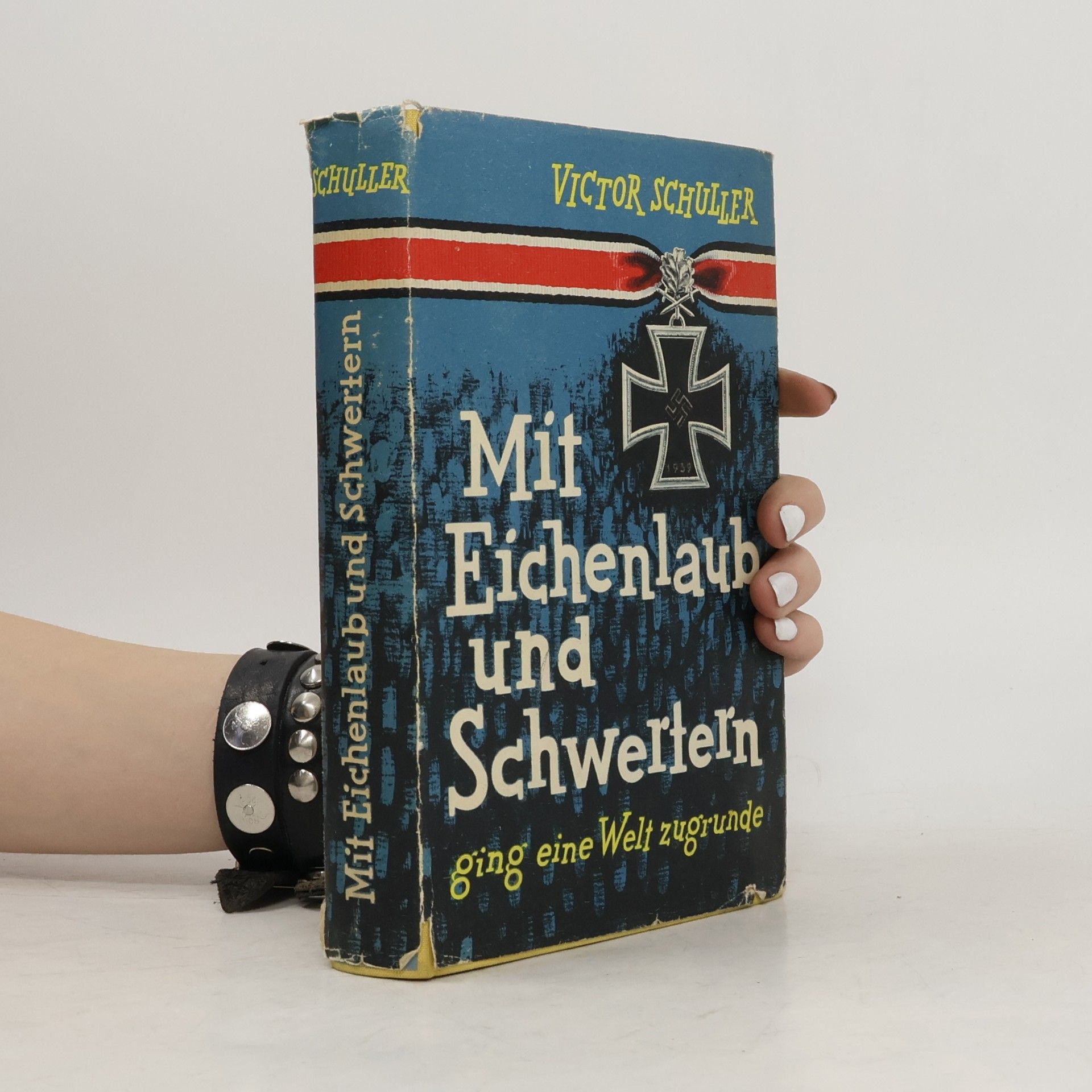 Victor Schuller Mit Eichenlaub und Schwertern