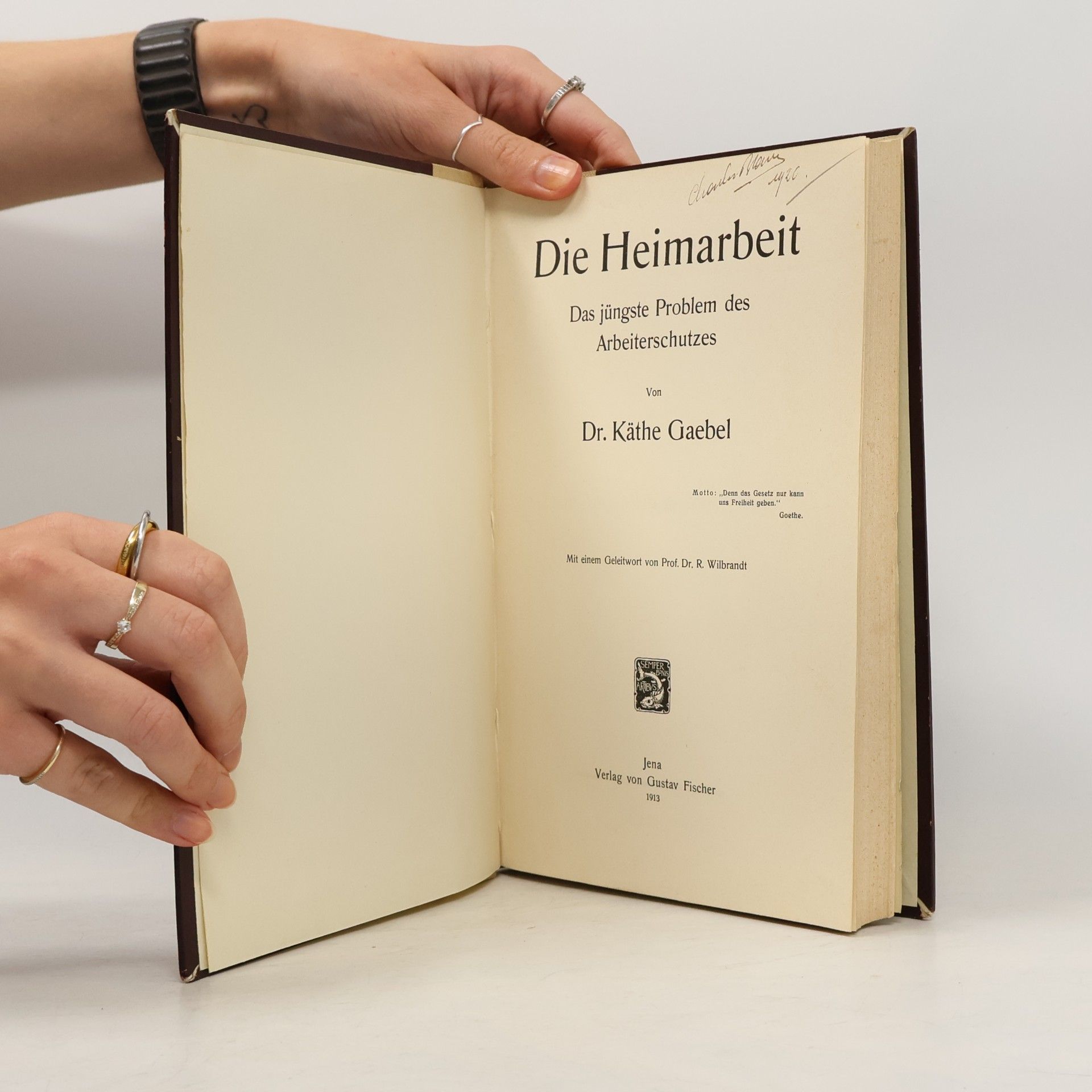 Käthe Gaebel Die Heimarbeit