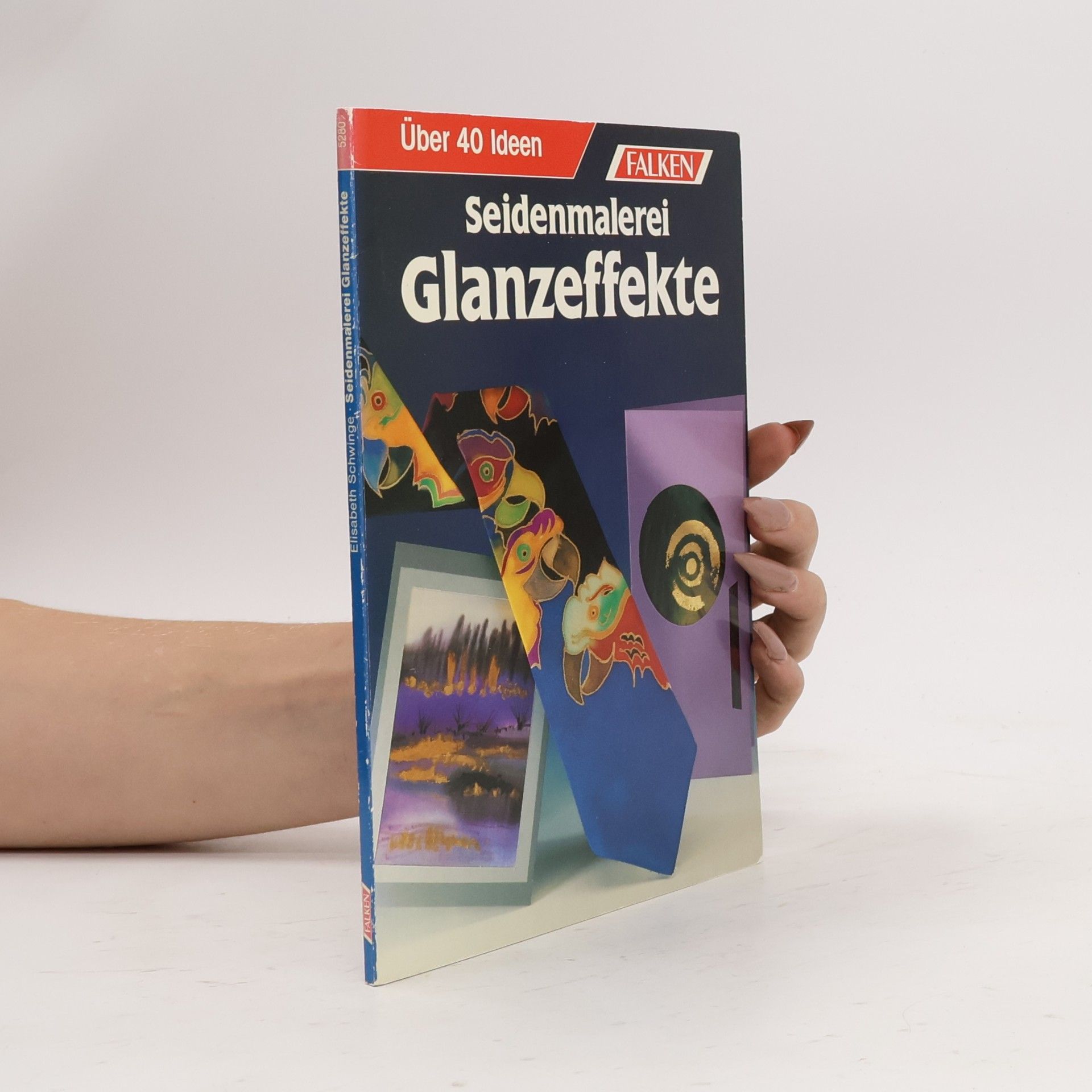 Elisabeth Schwinge Seidenmalerei Glanzeffekte
