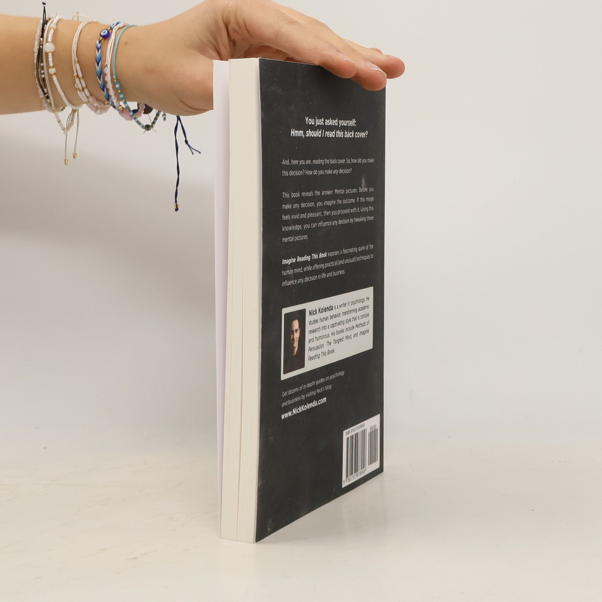 Nick Kolenda Imagine Reading This Book