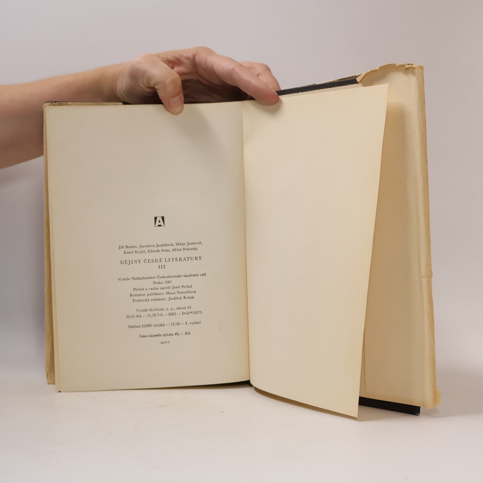 Miloš Pohorský Dějiny české literatury III