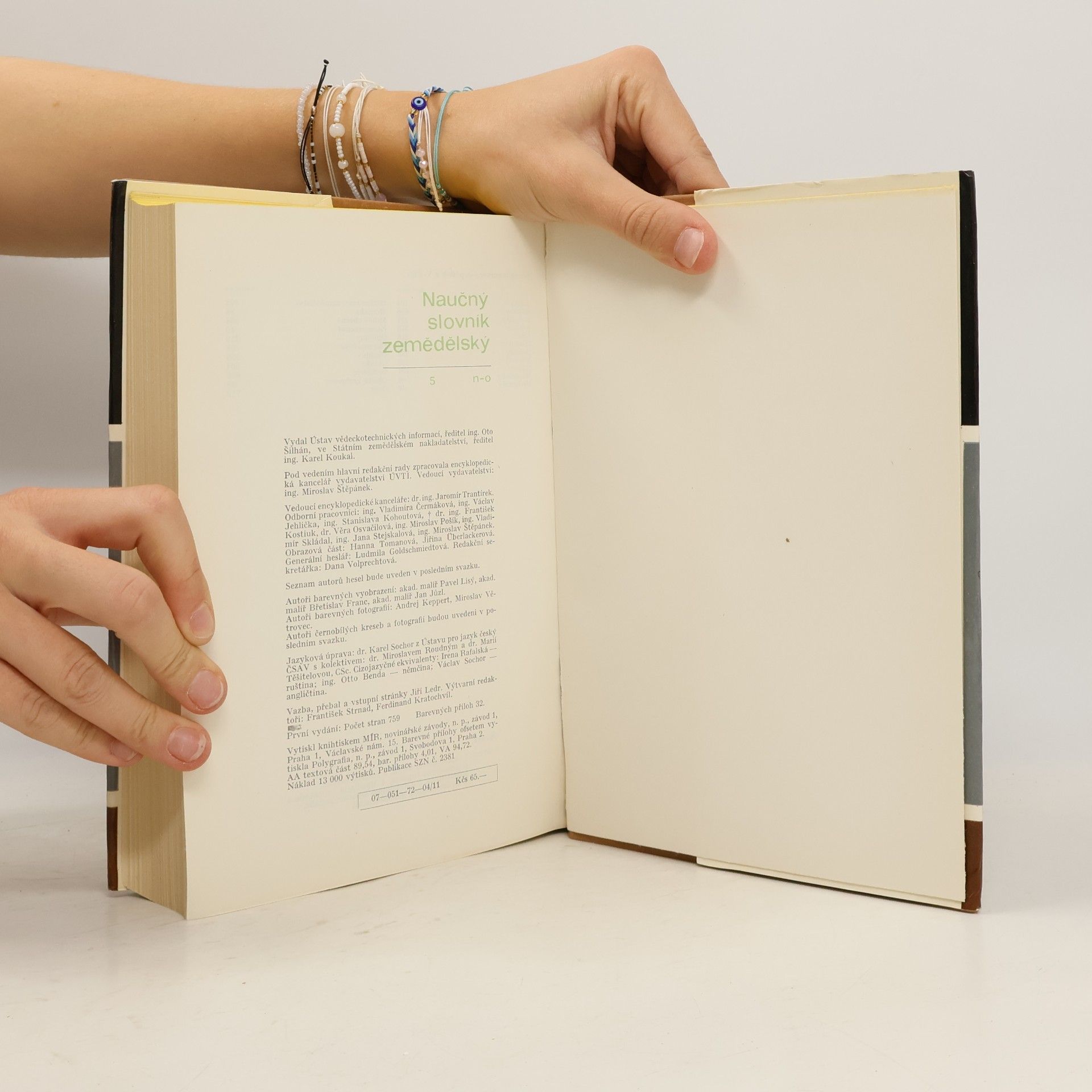 Autorenkollektiv Naučný slovník zemědělský 5. svazek. N - O