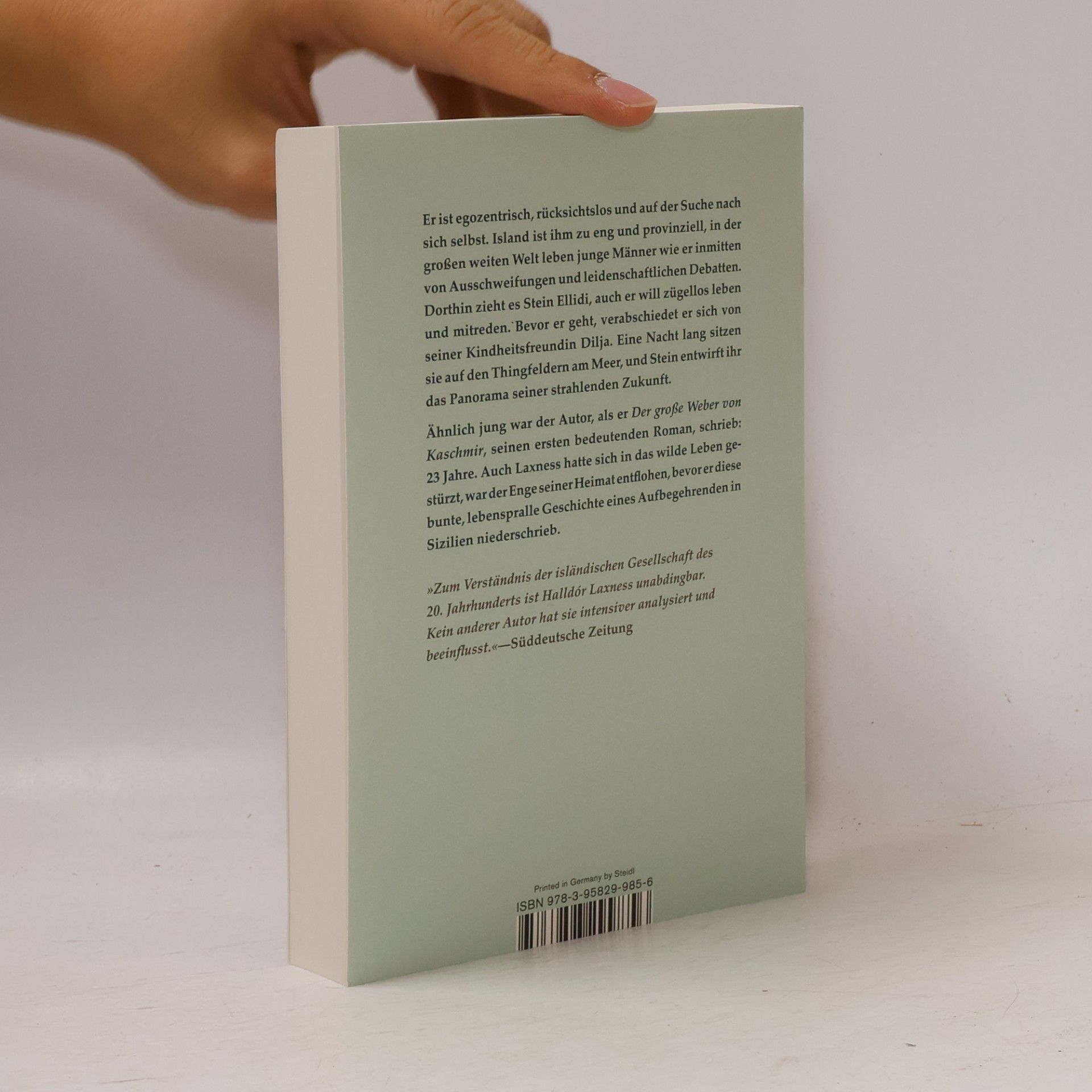 Halldór Laxness Der große Weber von Kaschmir (Steidl Pocket)