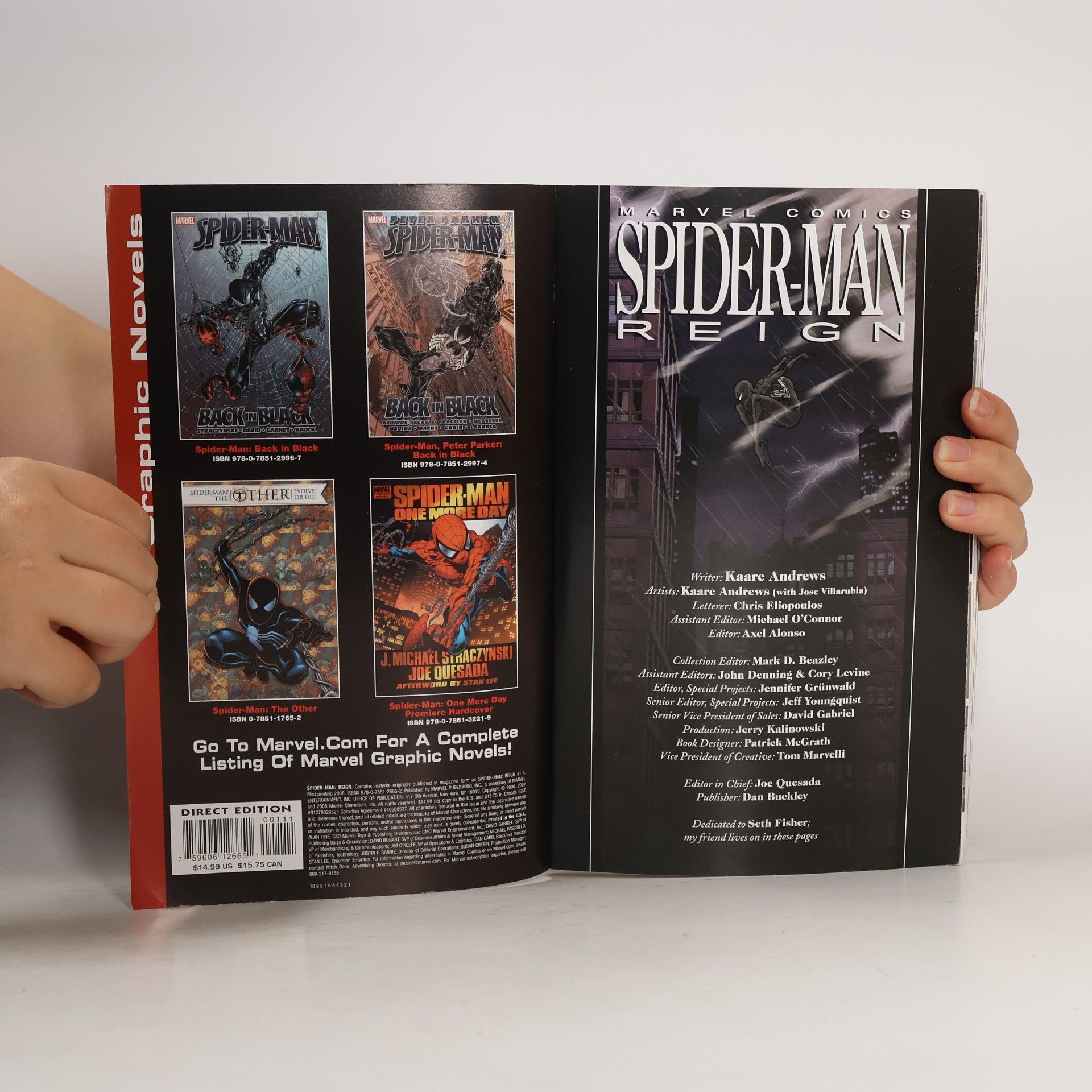 Kaare Andrews Spider-Man: Reign