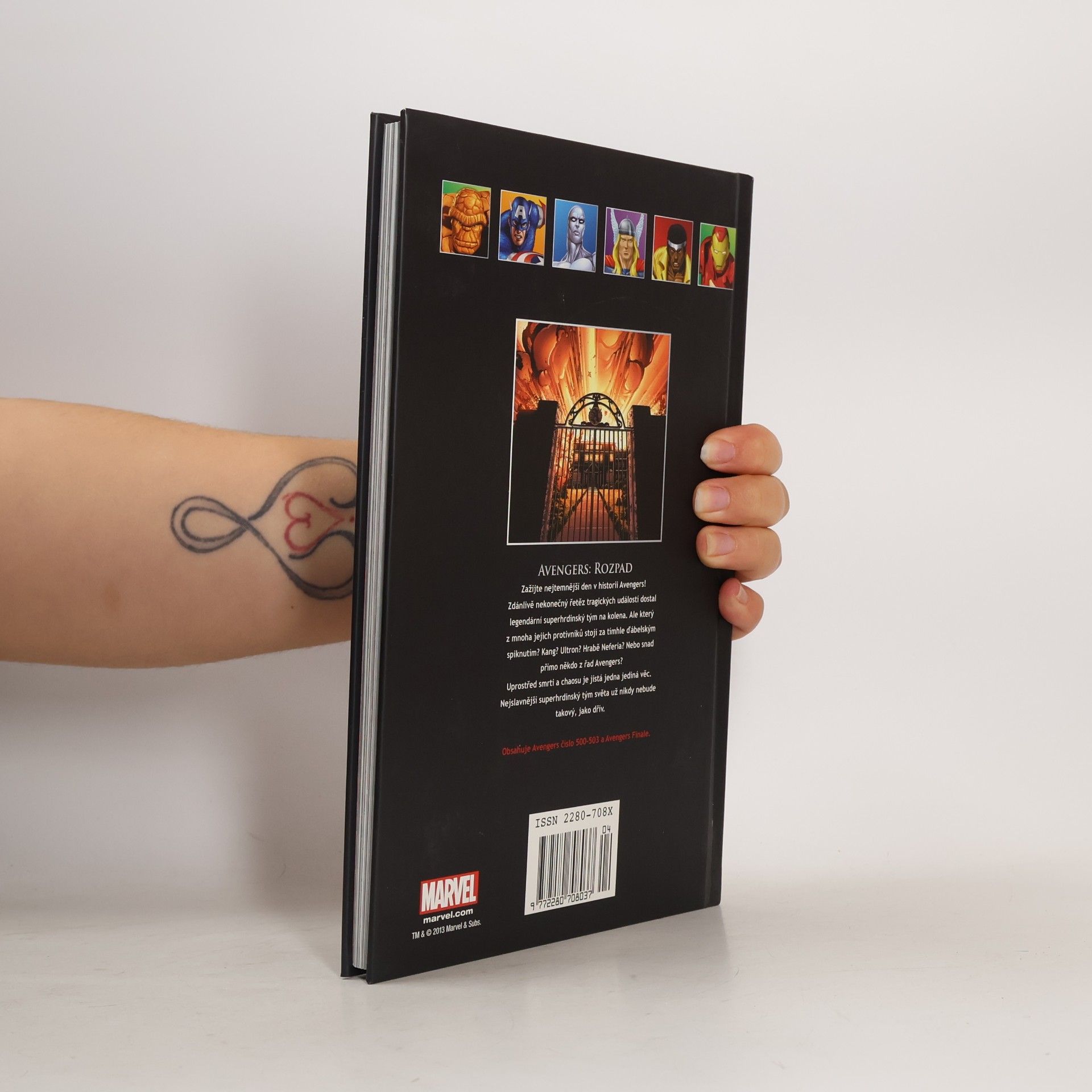 Brian Michael Bendis Ultimátní komiksový komplet 34. Avengers. Rozpad