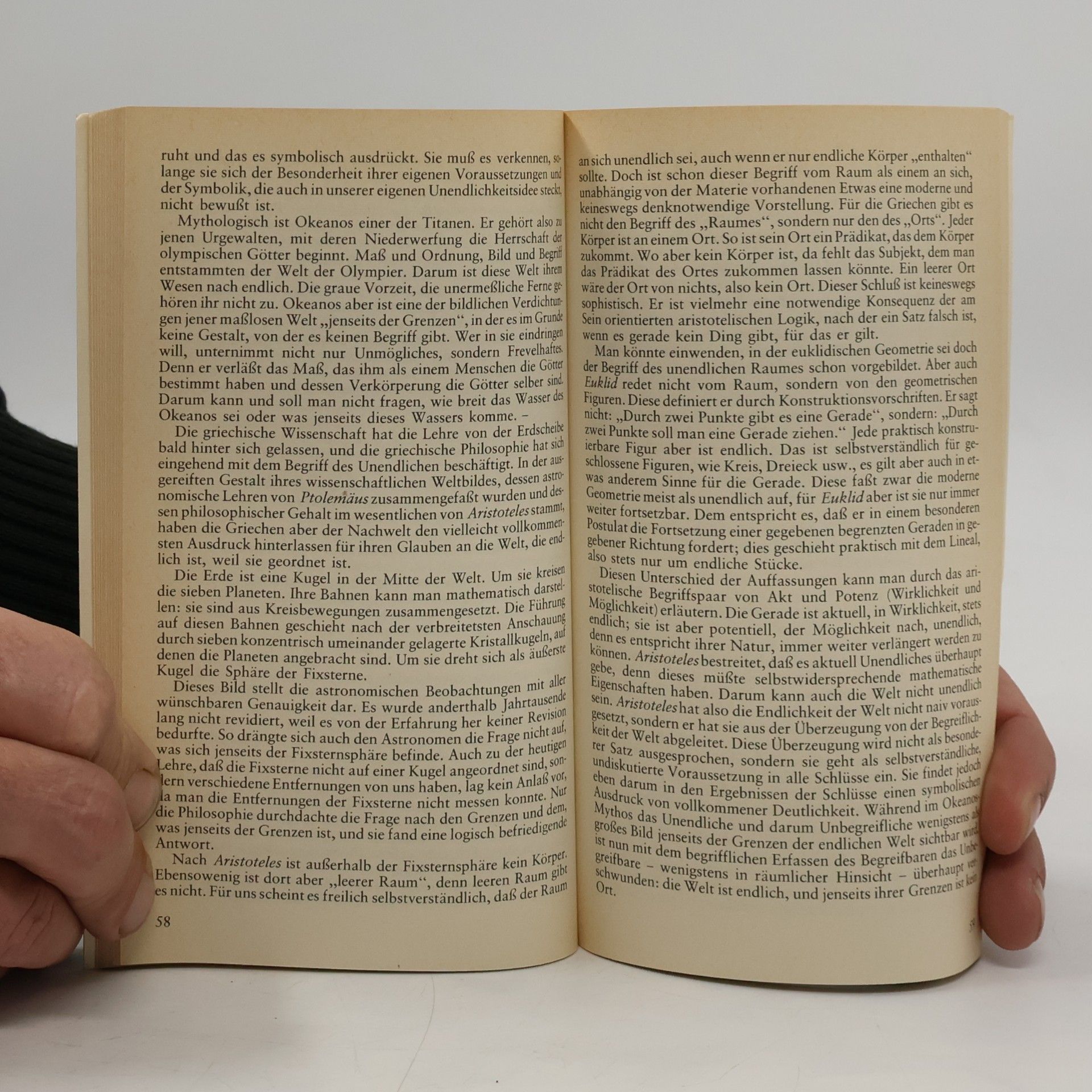 Carl Friedrich von Weizsäcker Voraussetzungen des naturwissenschaftlichen Denkens
