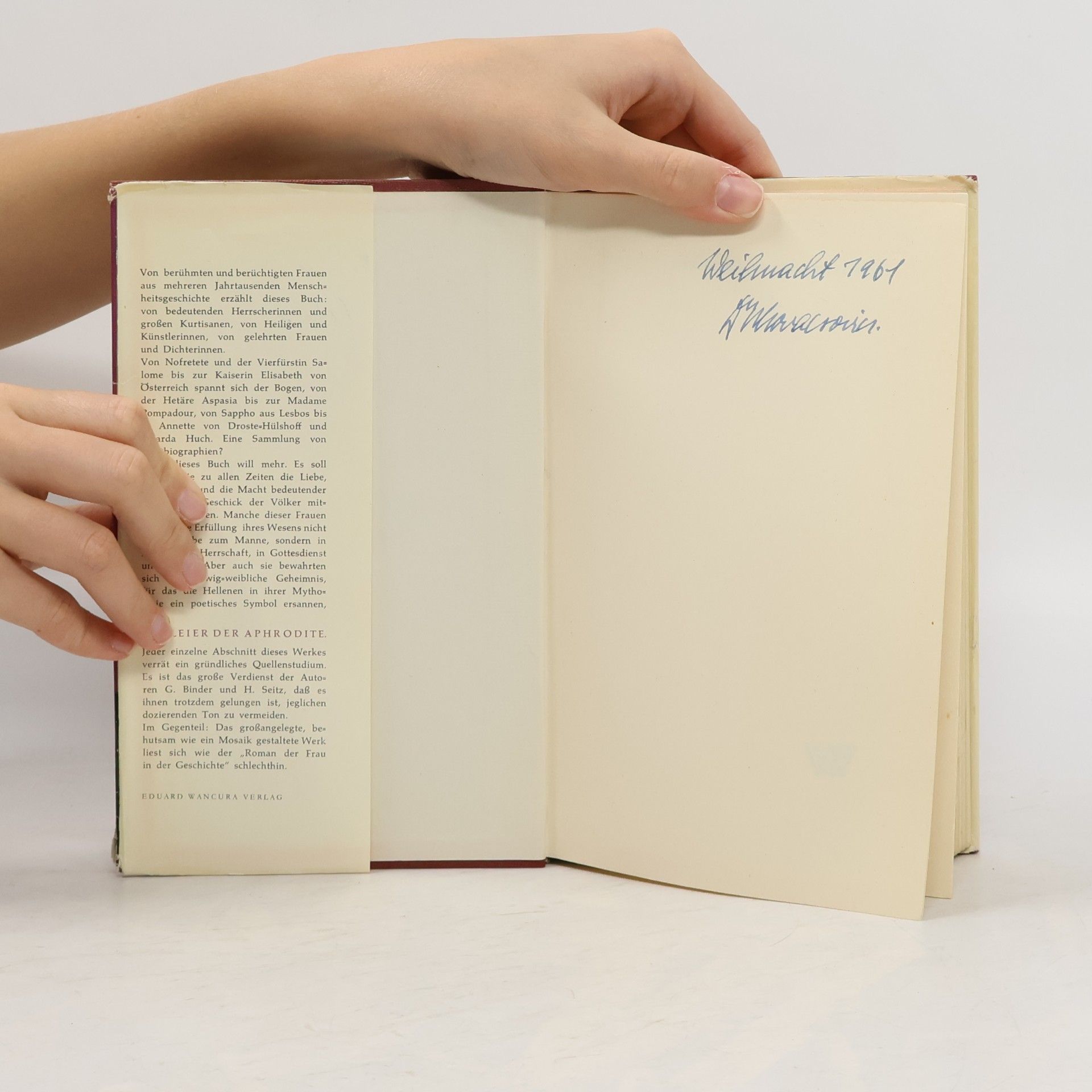 Gerhart Binder Der Schleier der Aphrodite