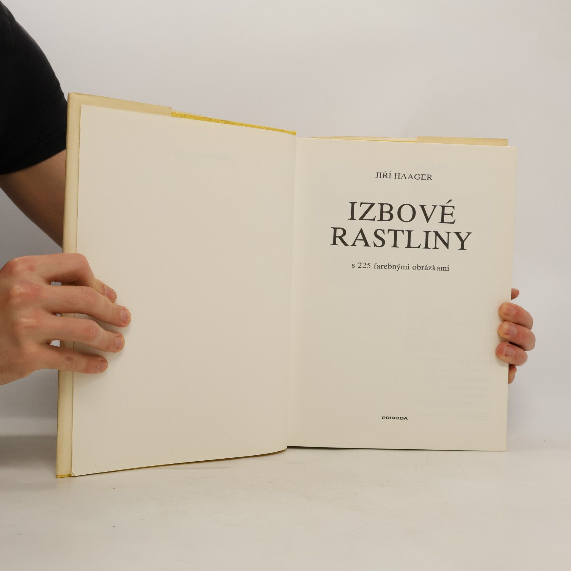 Jiří Haager Izbové rastliny