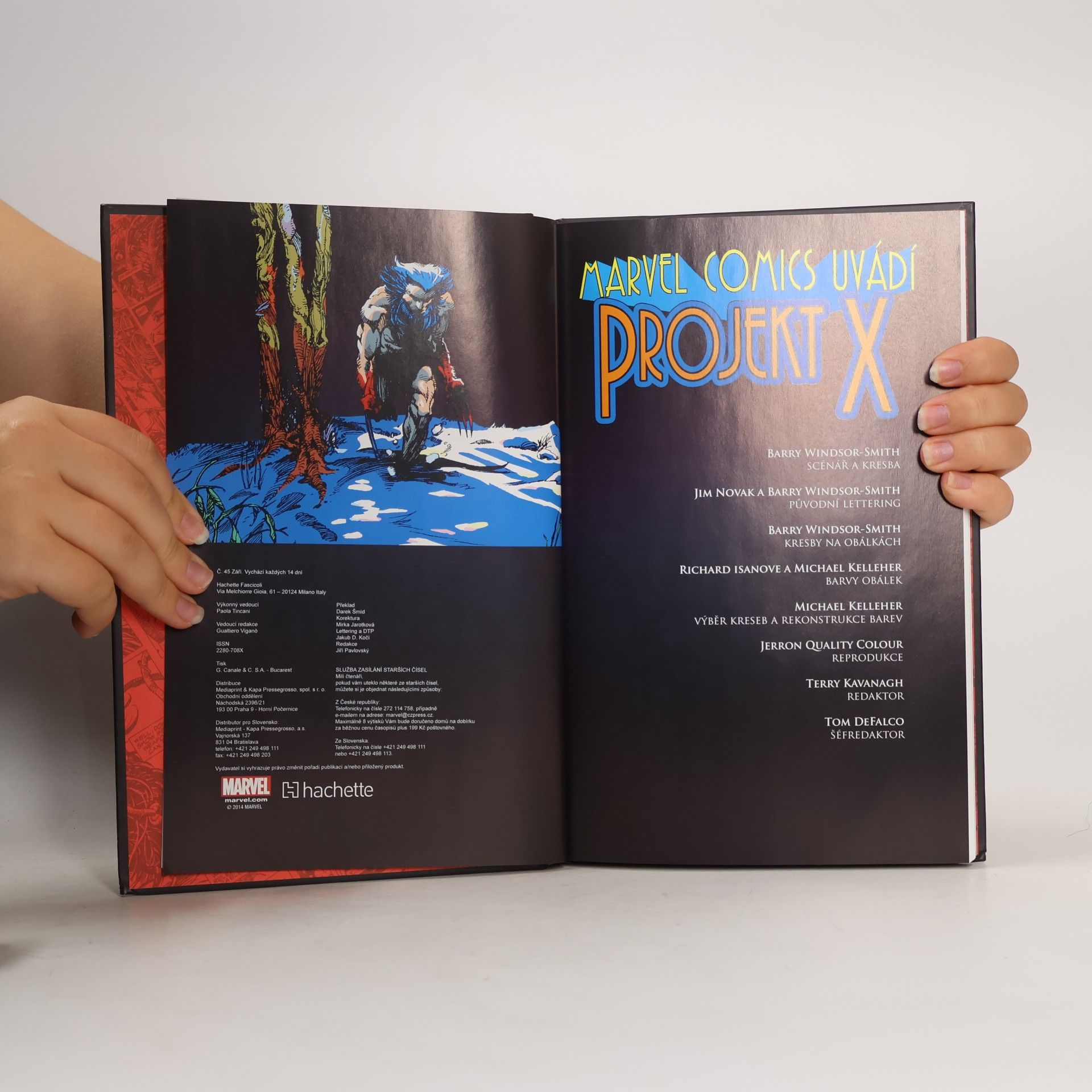 Darek Šmíd Ultimátní komiksový komplet 10. Wolverine. Projekt X