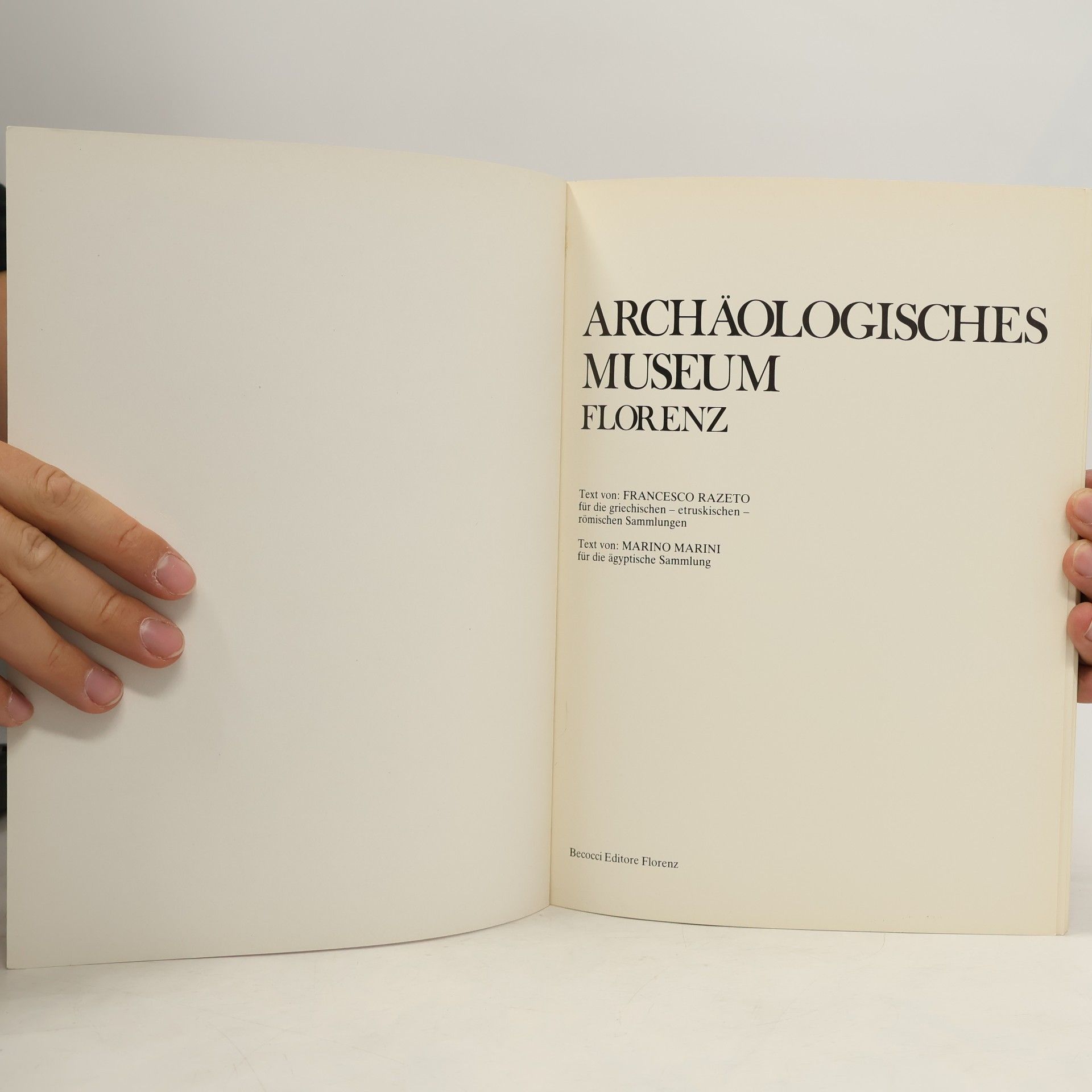 Autorenkollektiv Archäologisches Museum: Florenz