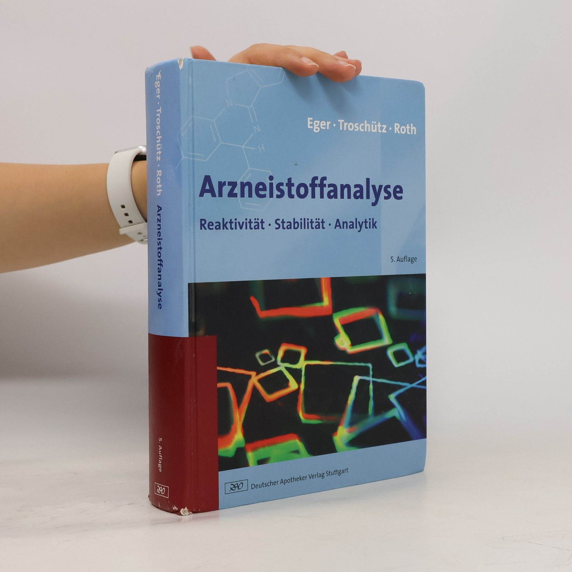 Reinhard Troschütz Arzneistoffanalyse