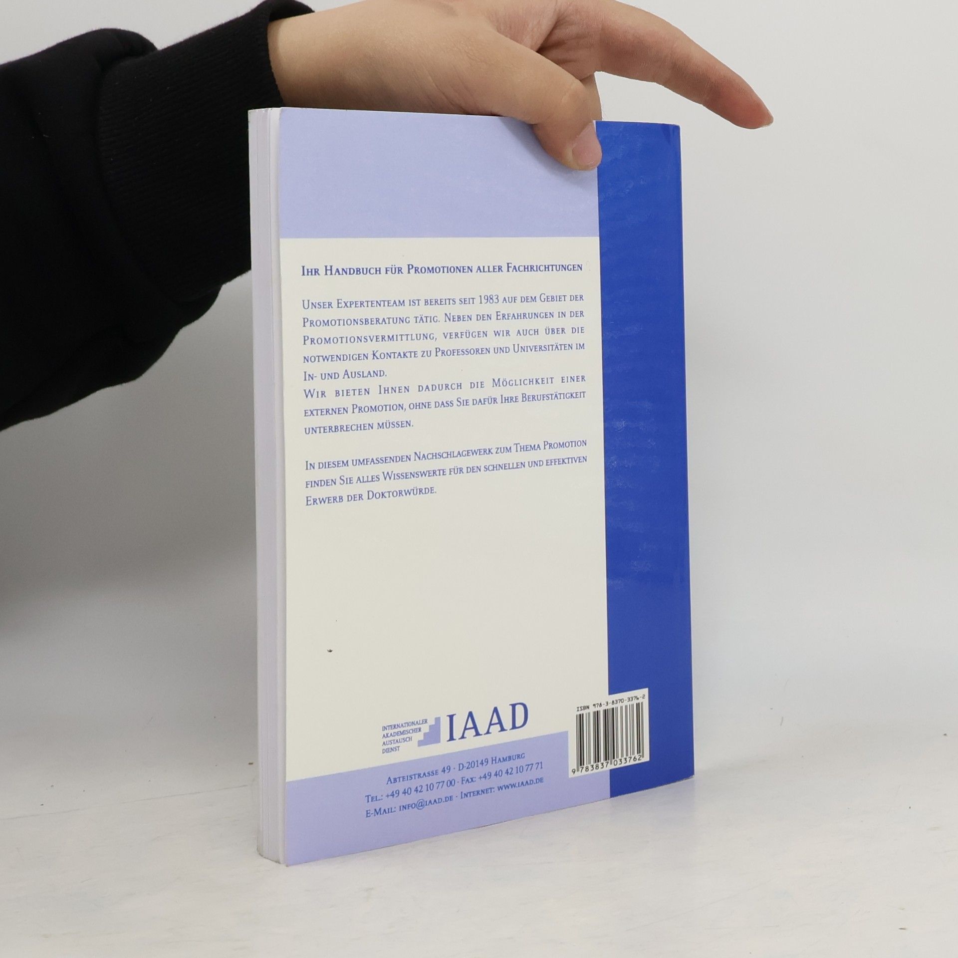 Dr. Paul Jensen Handbuch rund um akademische Grade: ein methodischer und ausführlicher Einstieg in die Promotion - 10. Auflage