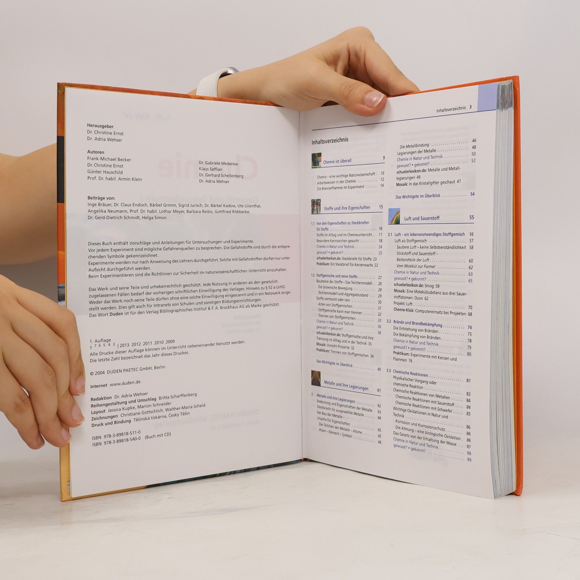 Frank-Michael Becker Duden Chemie - Sekundarstufe I: Gesamtband - Schülerbuch mit CD-ROM