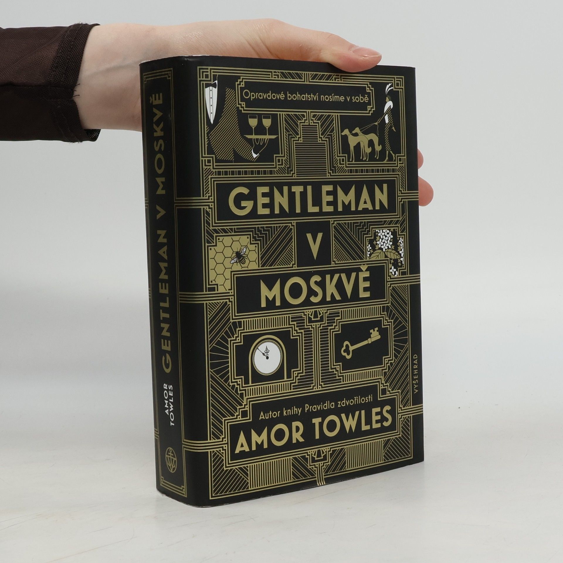 Amor Towles Gentleman v Moskvě